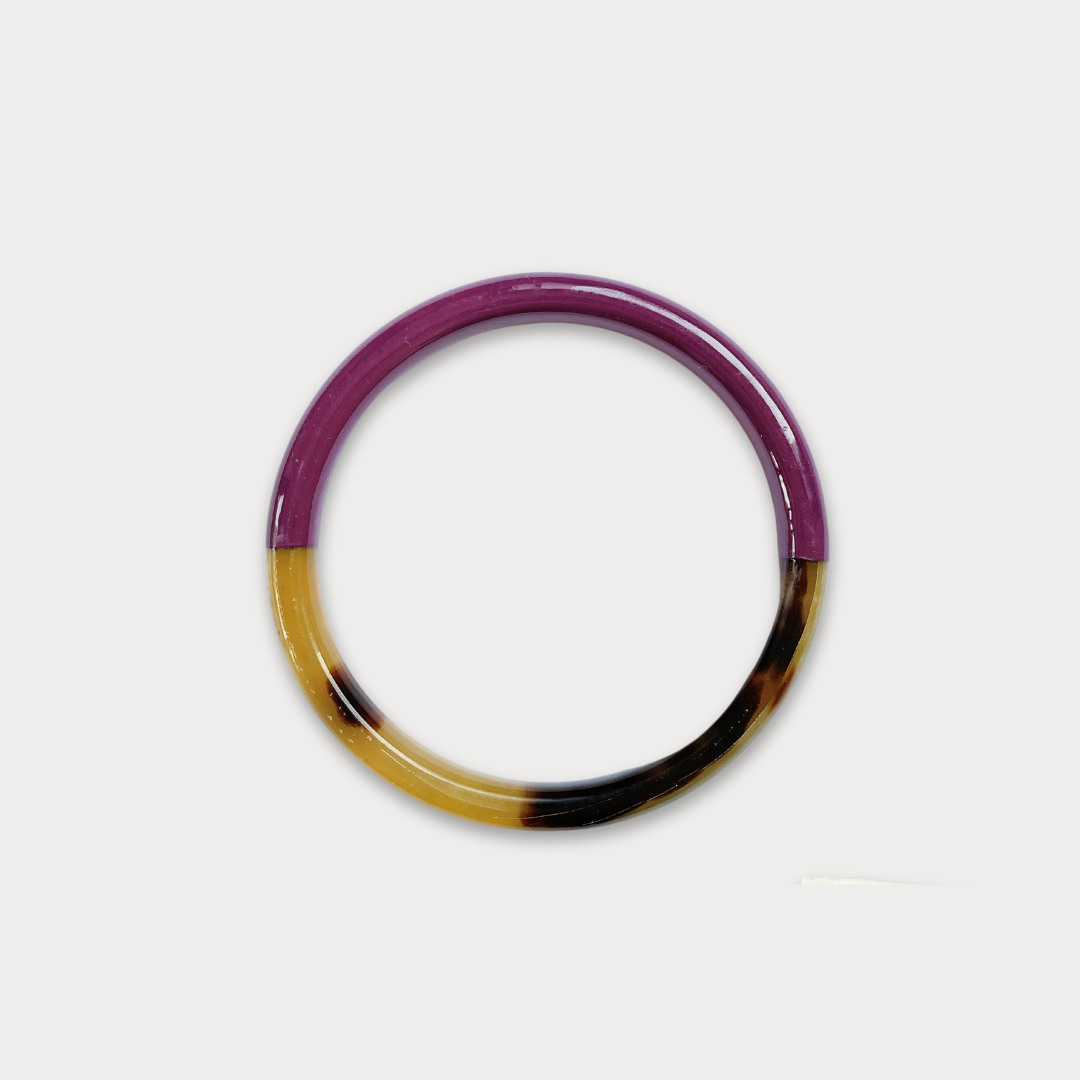 ATELIER1811 Jonc Big Bangle Violet