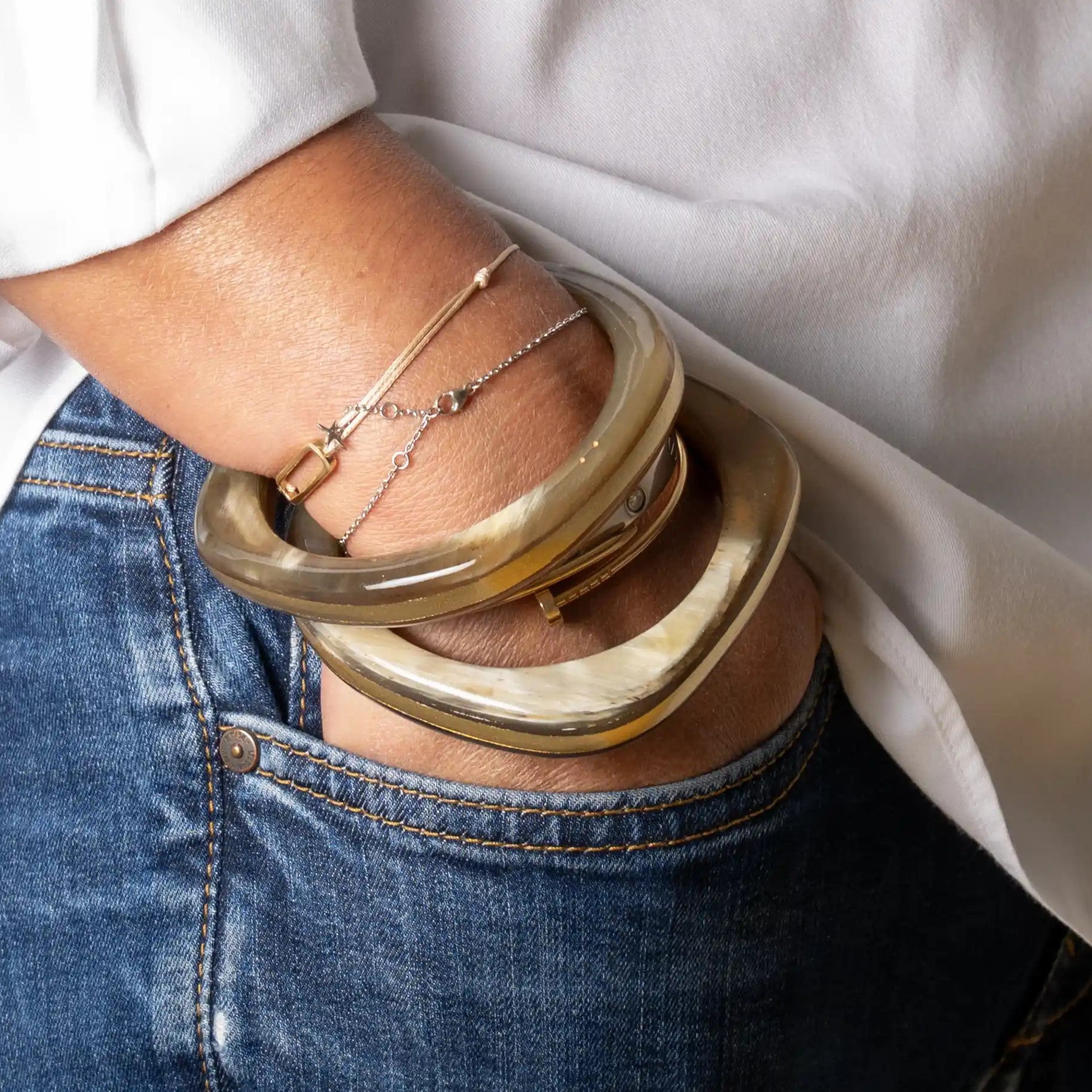 ATELIER1811 Bracelets Basile Dore