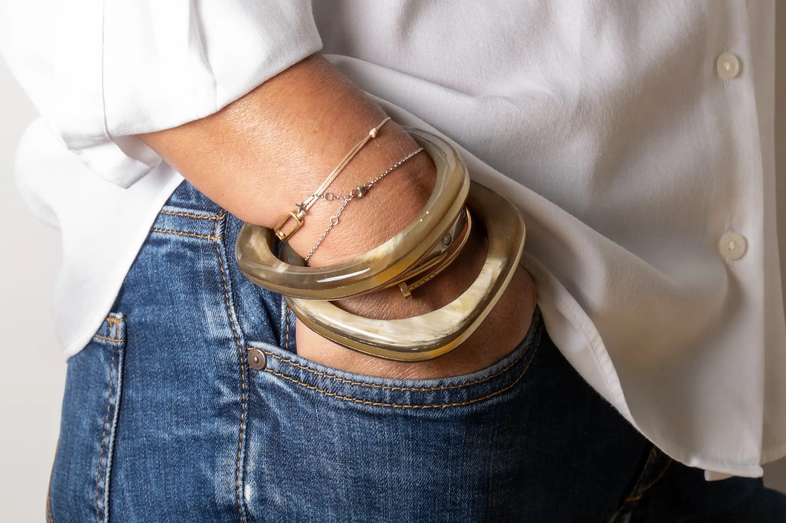 ATELIER1811 Bracelets Basile Dore