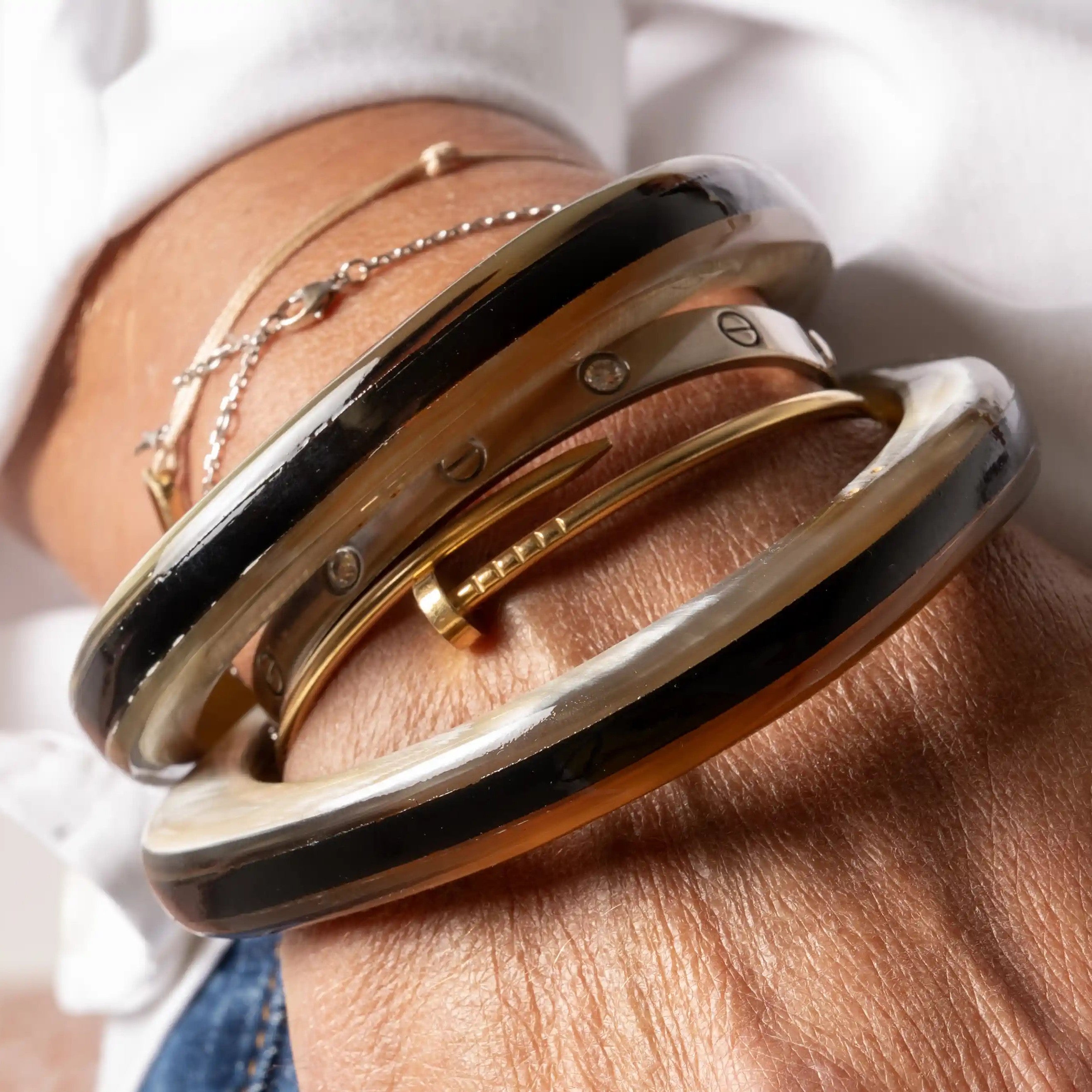 ATELIER1811 Bracelets Basile Noir
