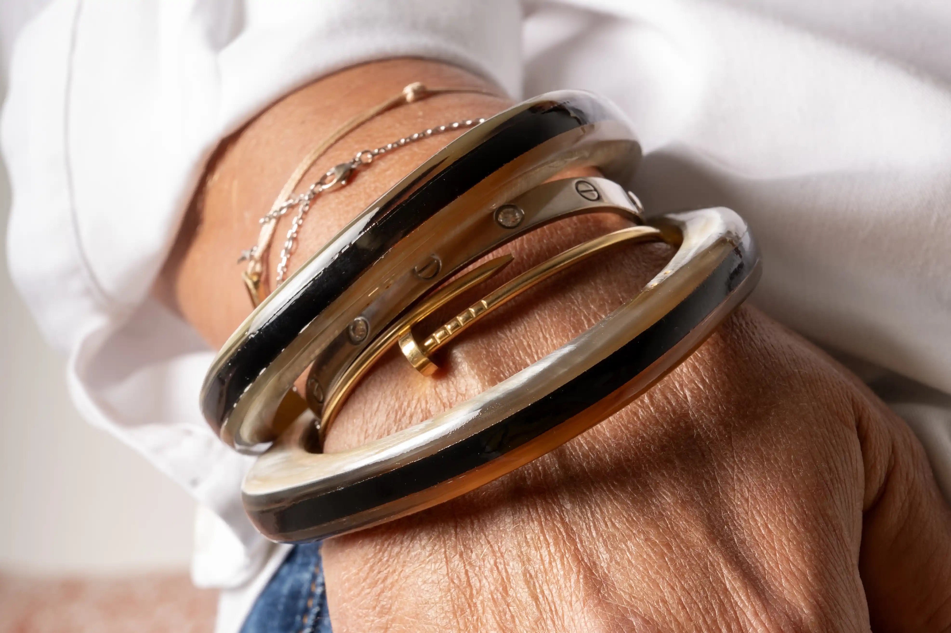 ATELIER1811 Bracelets Basile Noir