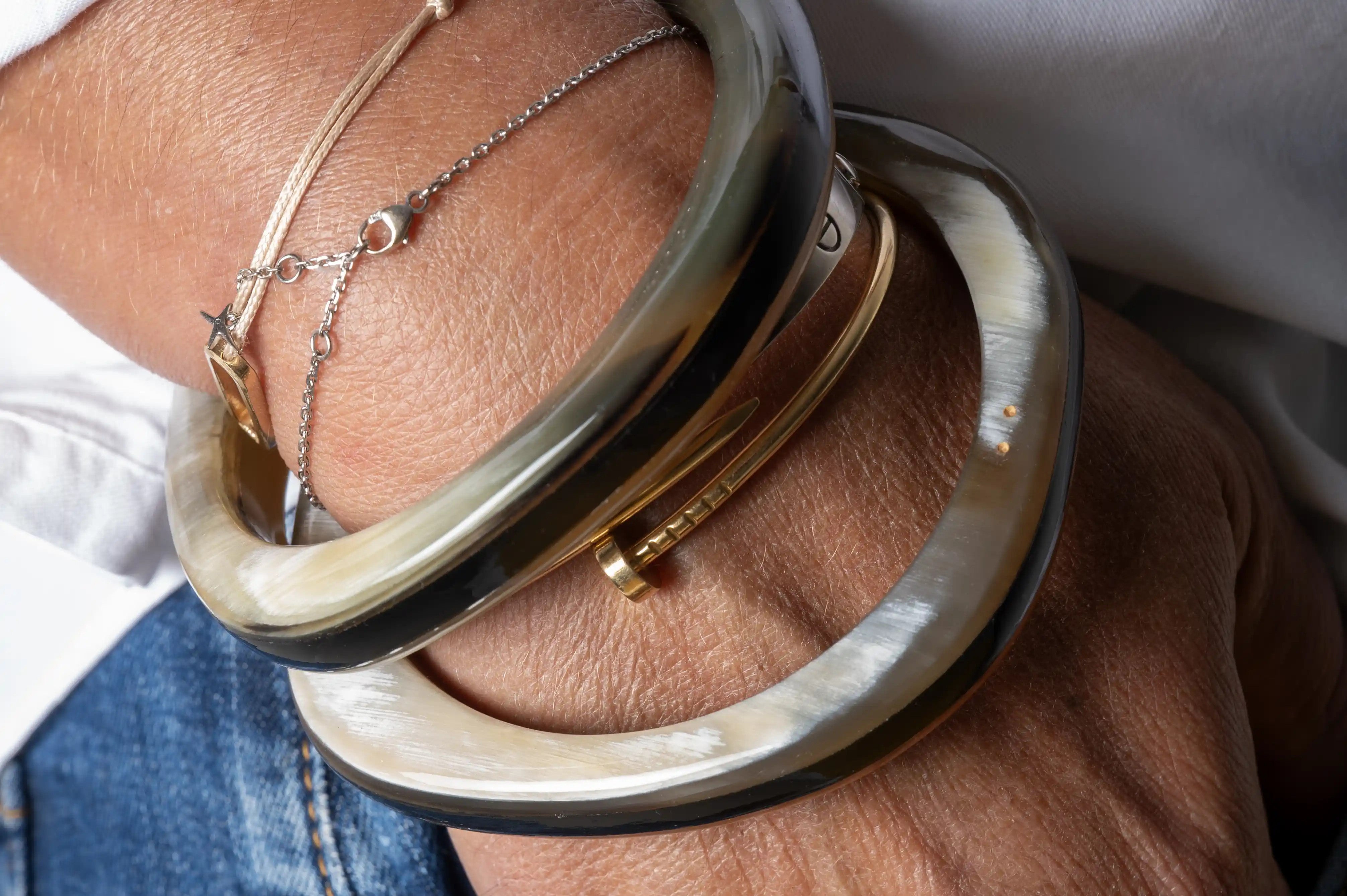 ATELIER1811 Bracelets Basile Noir