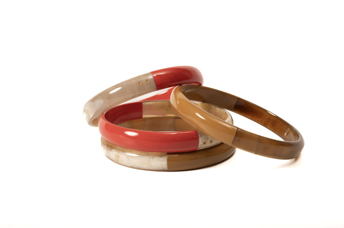 ATELIER1811 Bracelet Billy Pomelo et Caramel