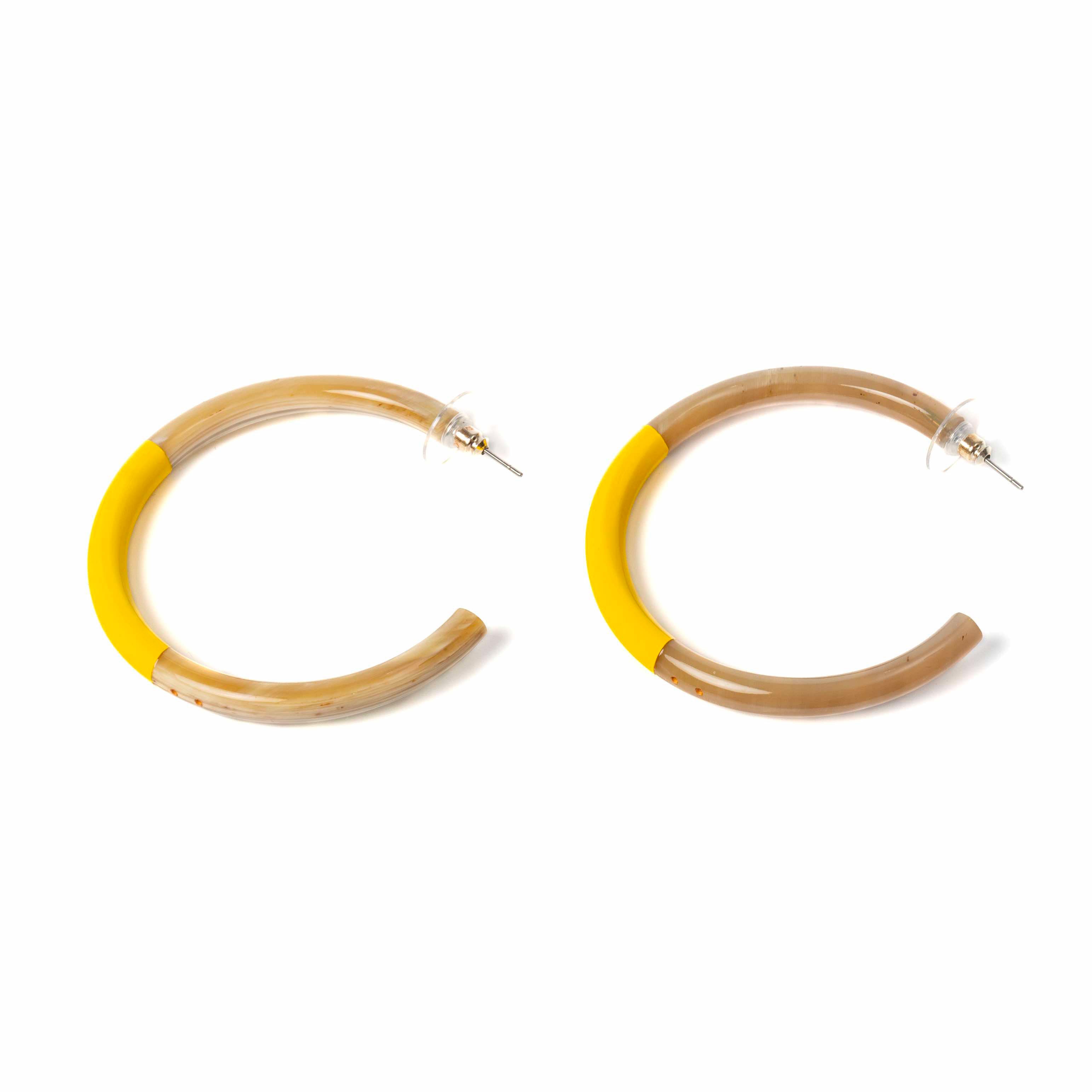 ATELIER1811 Créoles Kathleen Jaune