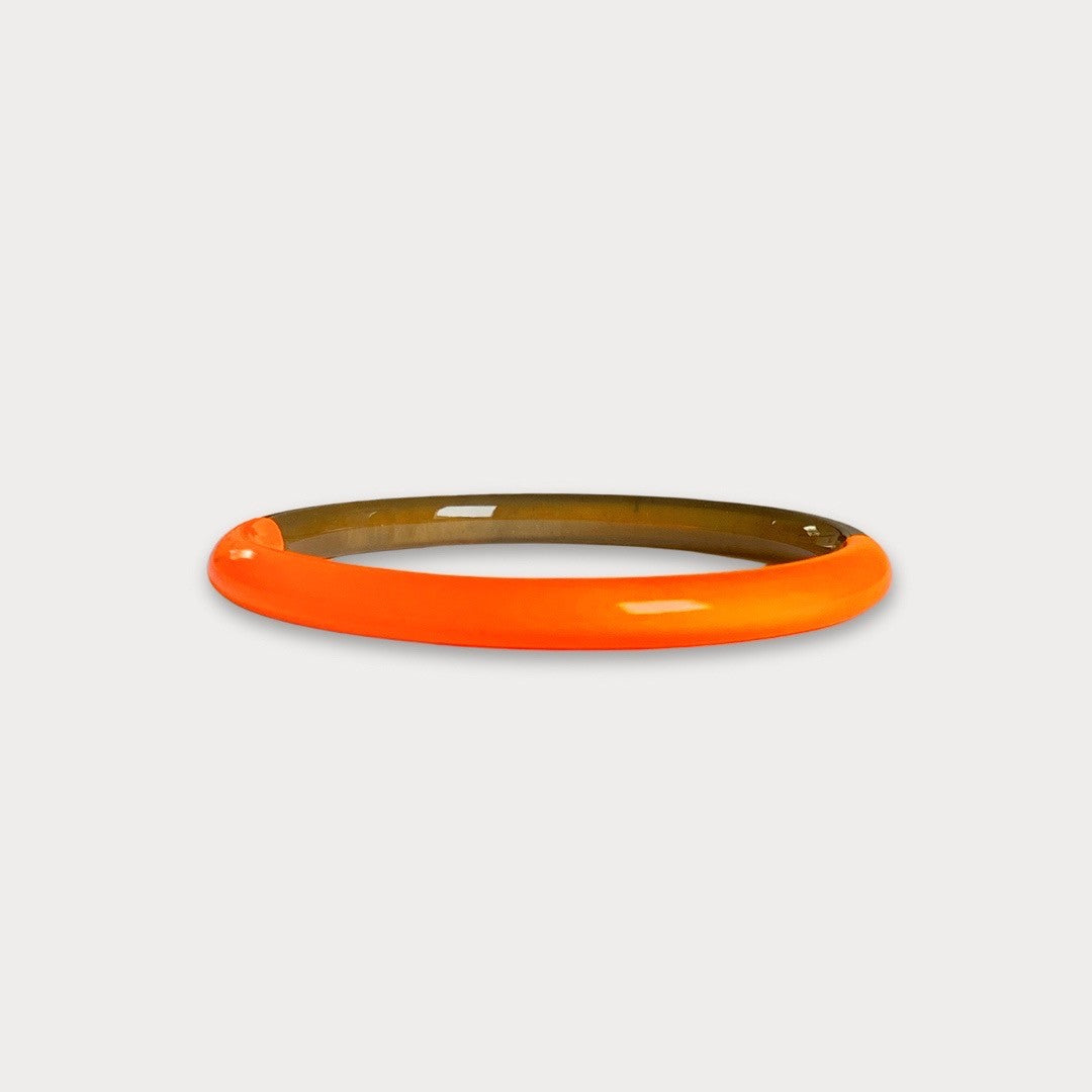 ATELIER1811 Jonc Big Bangle Orange Fluo