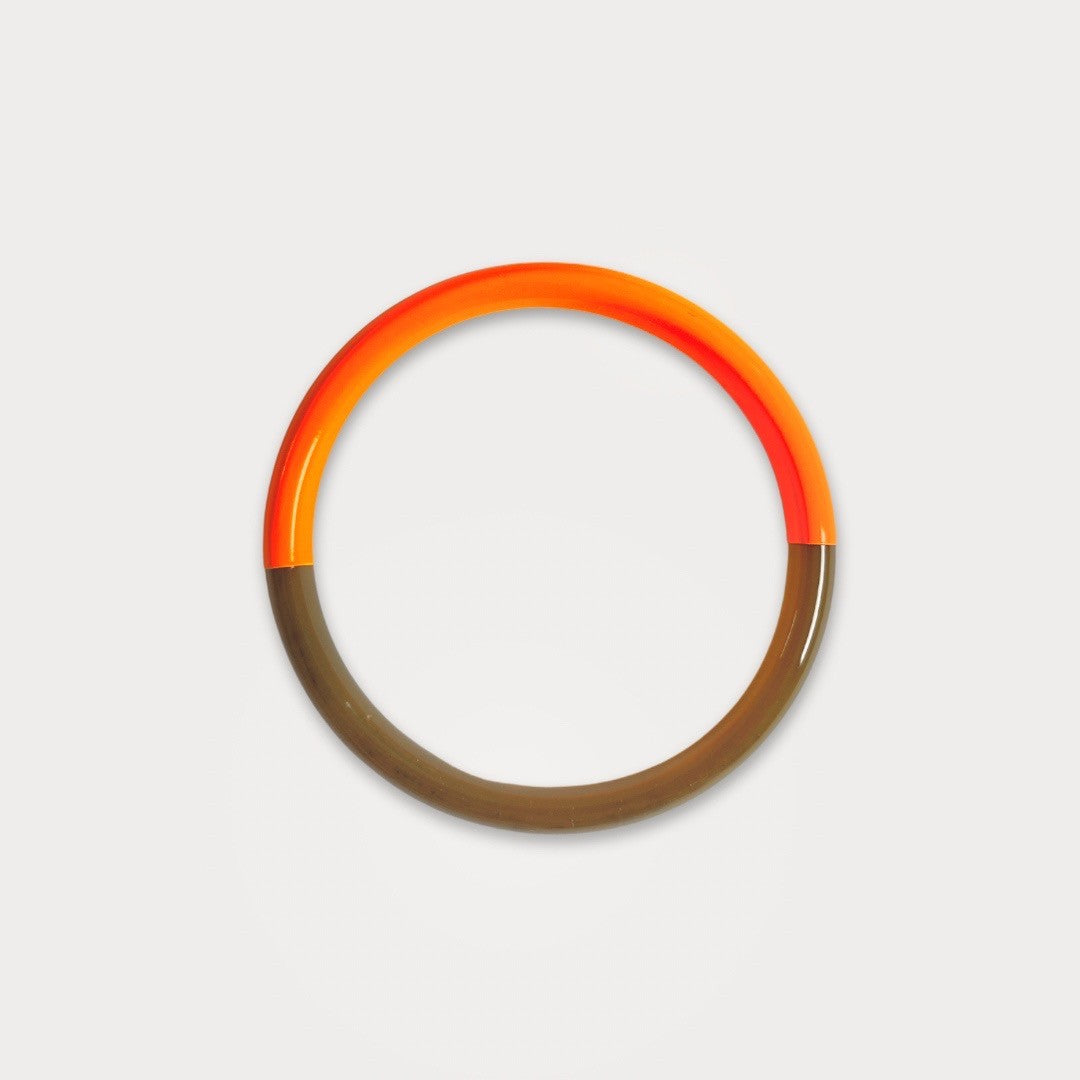 ATELIER1811 Jonc Big Bangle Orange Fluo