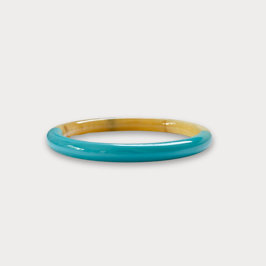 ATELIER1811 Jonc Big Bangle Turquoise
