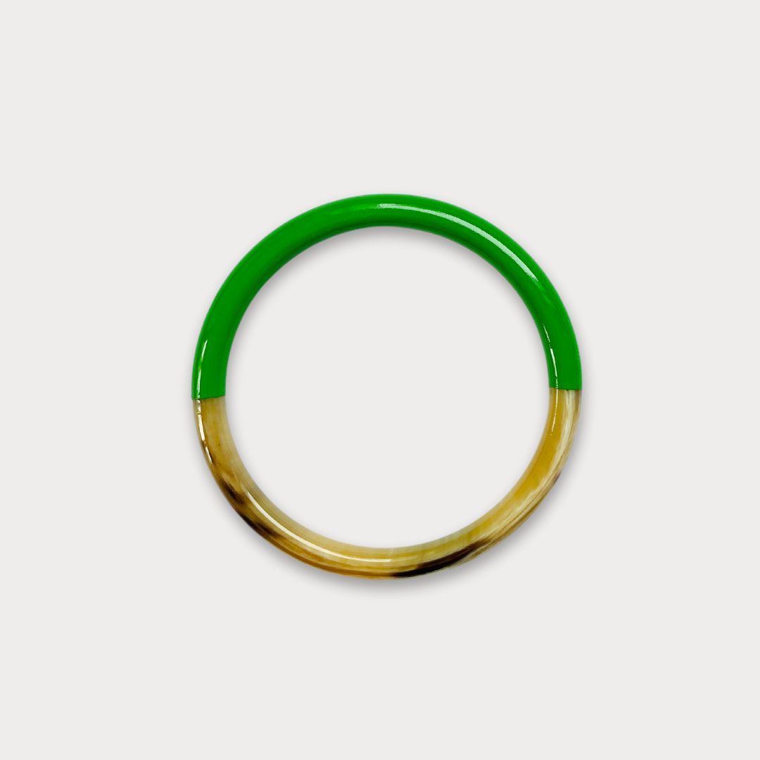 ATELIER1811 Jonc Big Bangle Vert