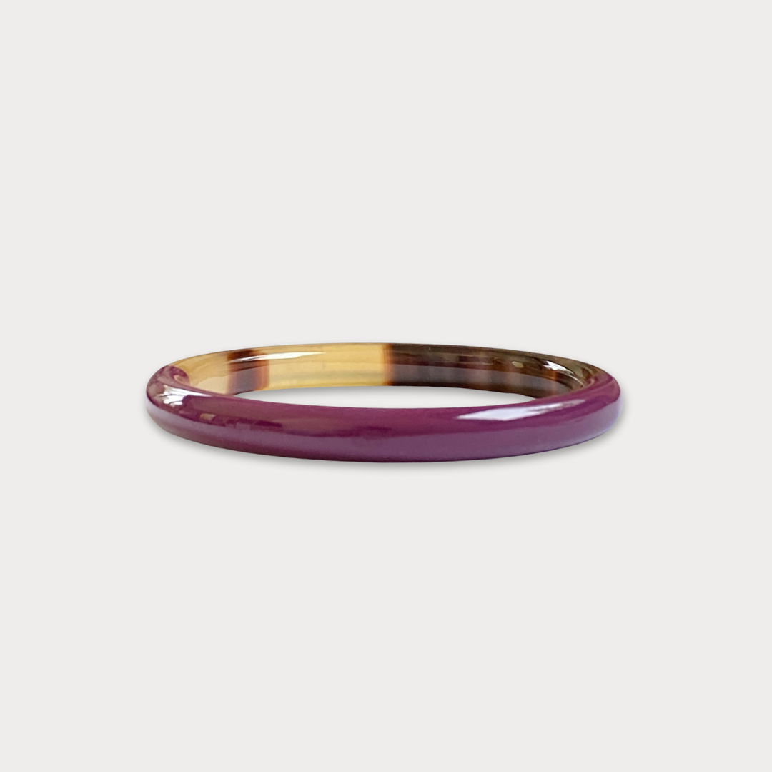 ATELIER1811 Jonc Big Bangle Violet