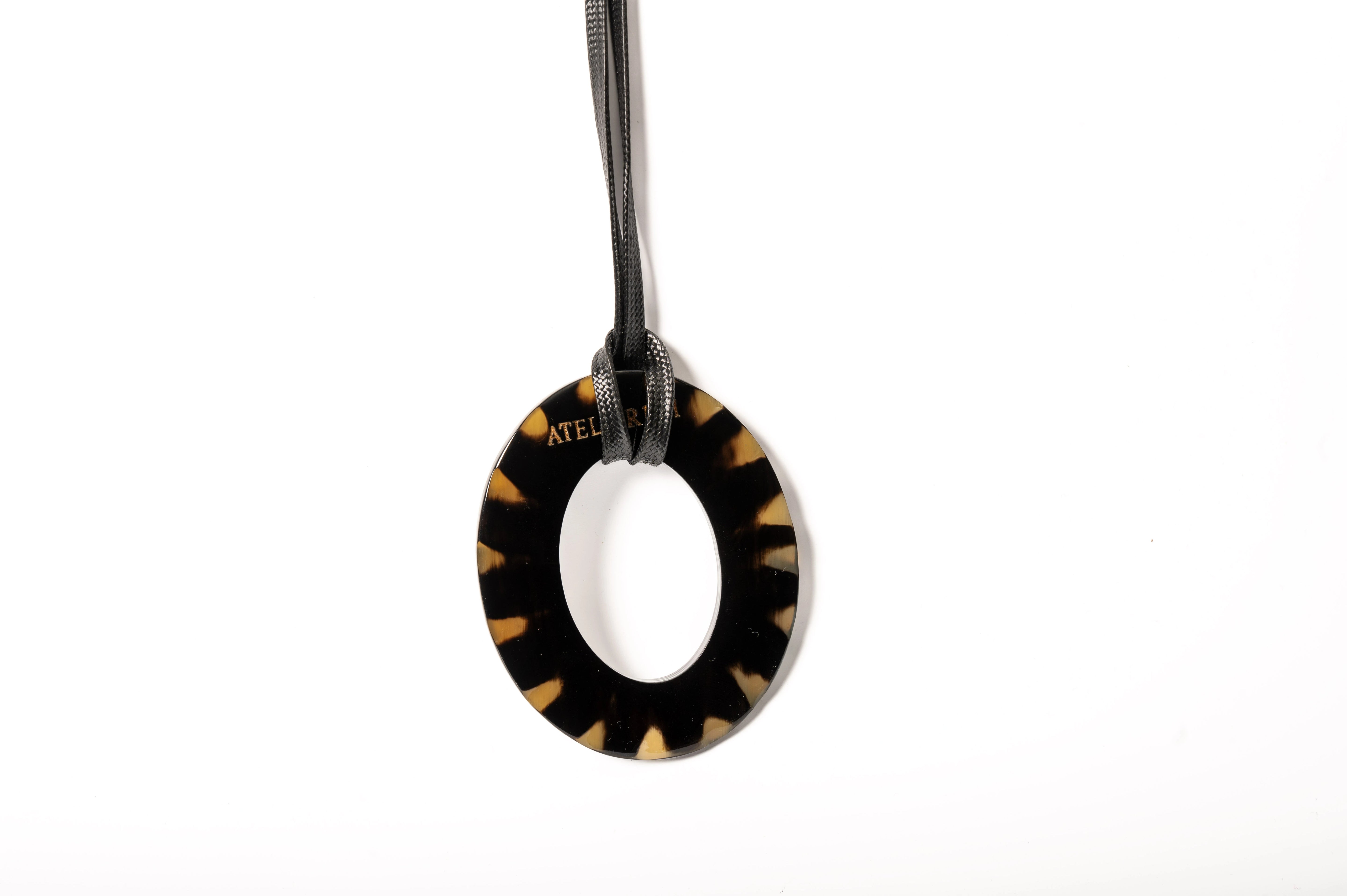 ATELIER1811 Pendentif Colette Naturel Noir & Blanc