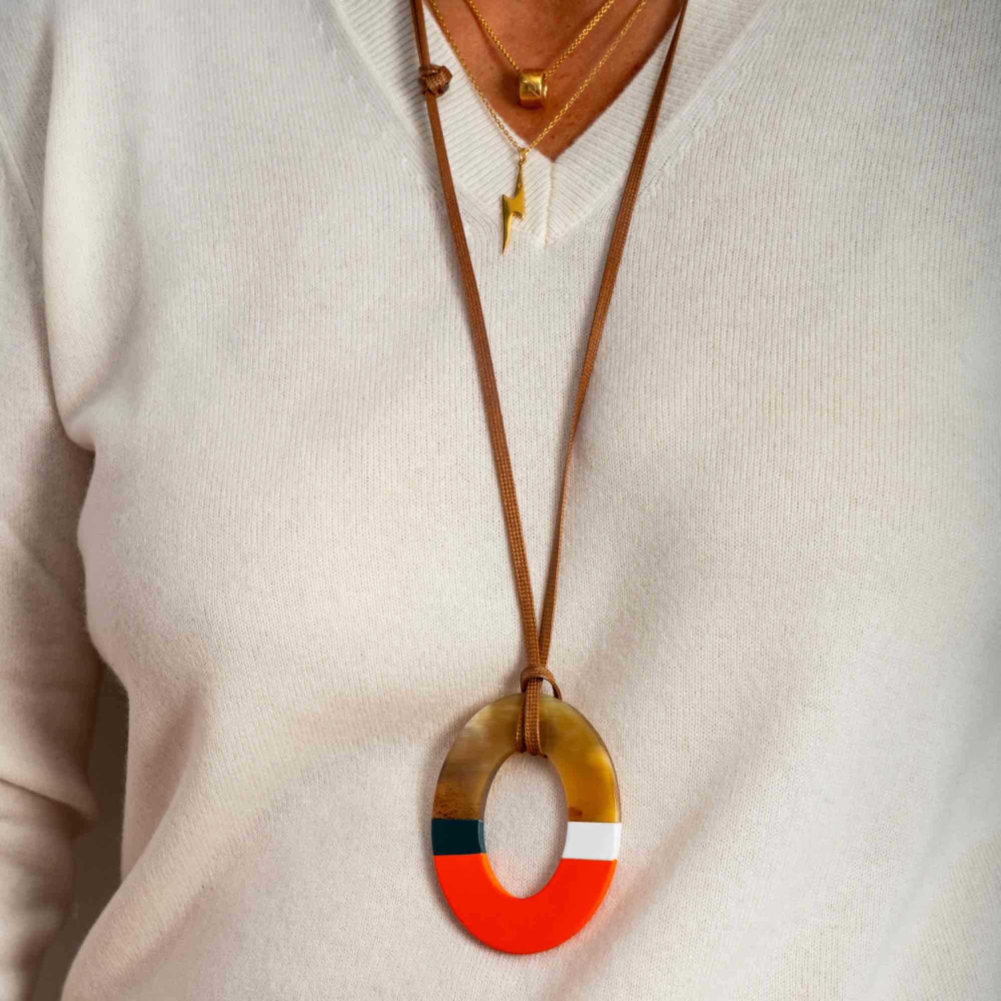 ATELIER1811 Pendentif Ovale Antoinette