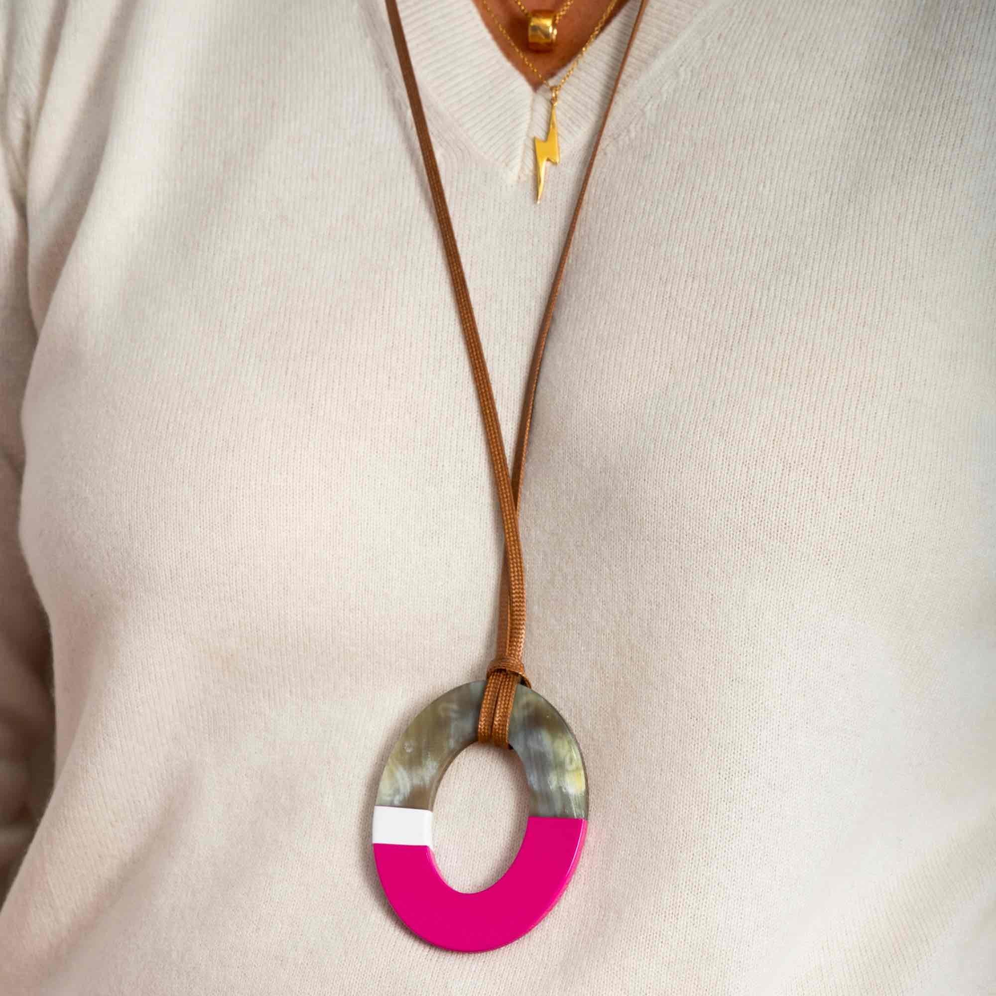 ATELIER1811 Pendentif Ovale GISELE