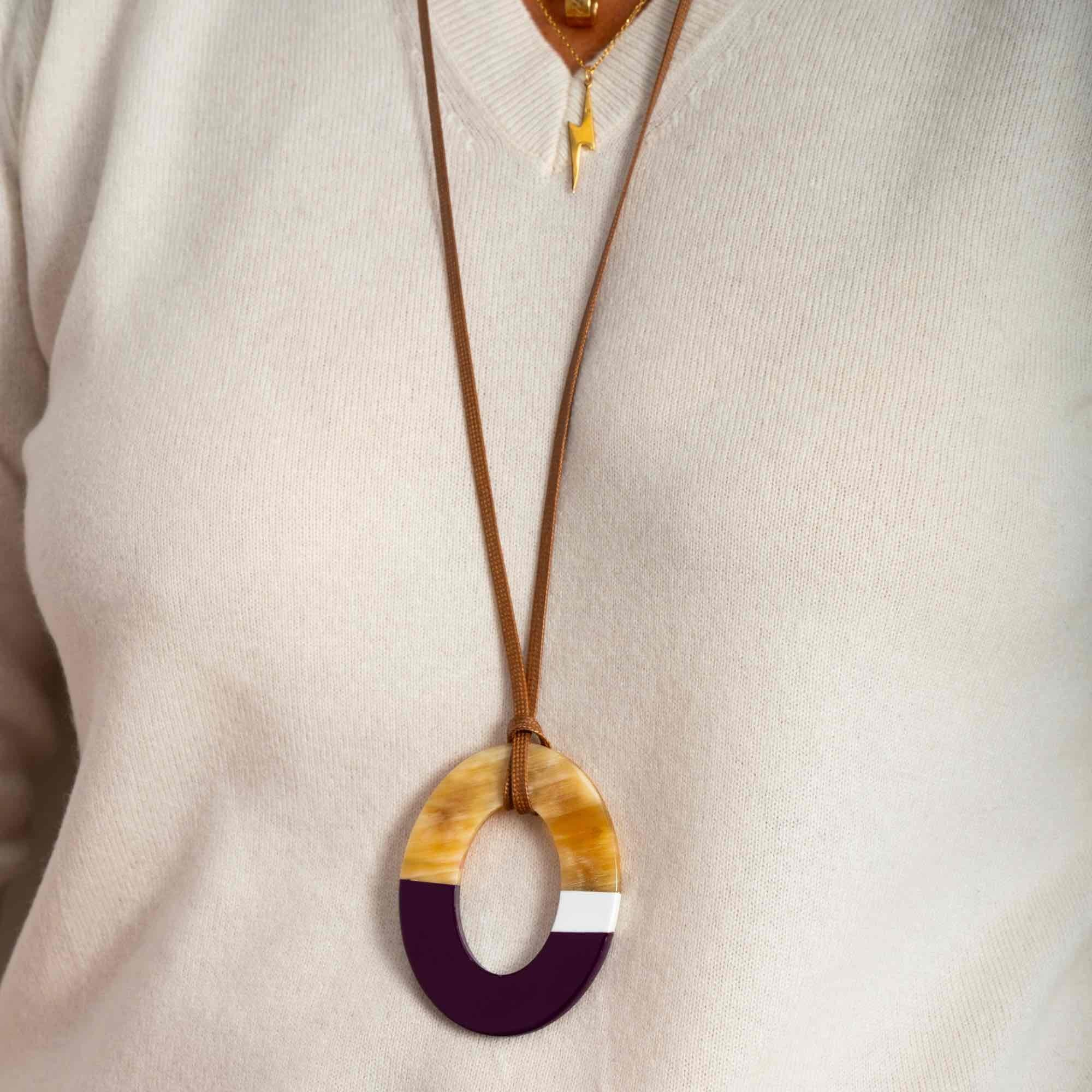 ATELIER1811 Pendentif Ovale JULIETTE