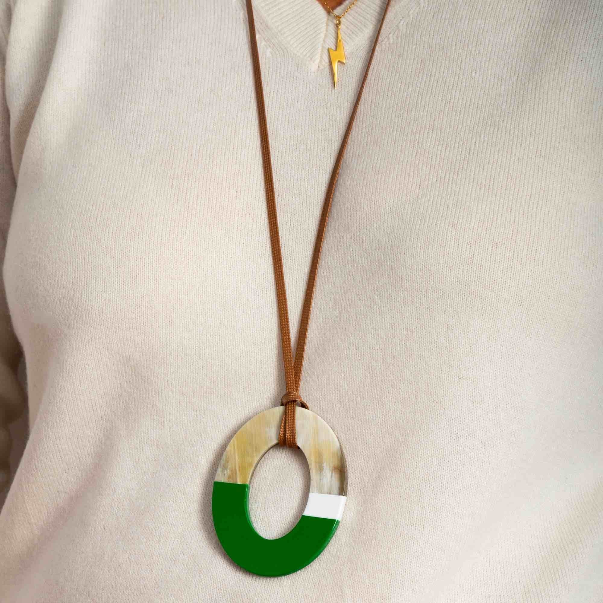 ATELIER1811 Pendentif Ovale MARGARET