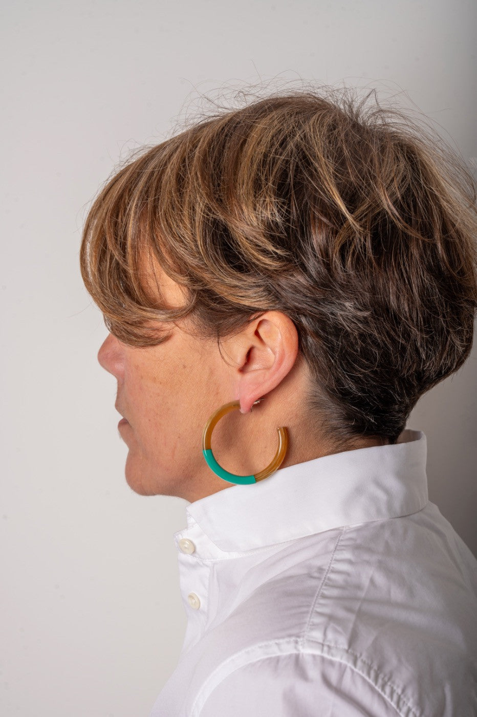 ATELIER1811 créoles Kathleen Turquoise