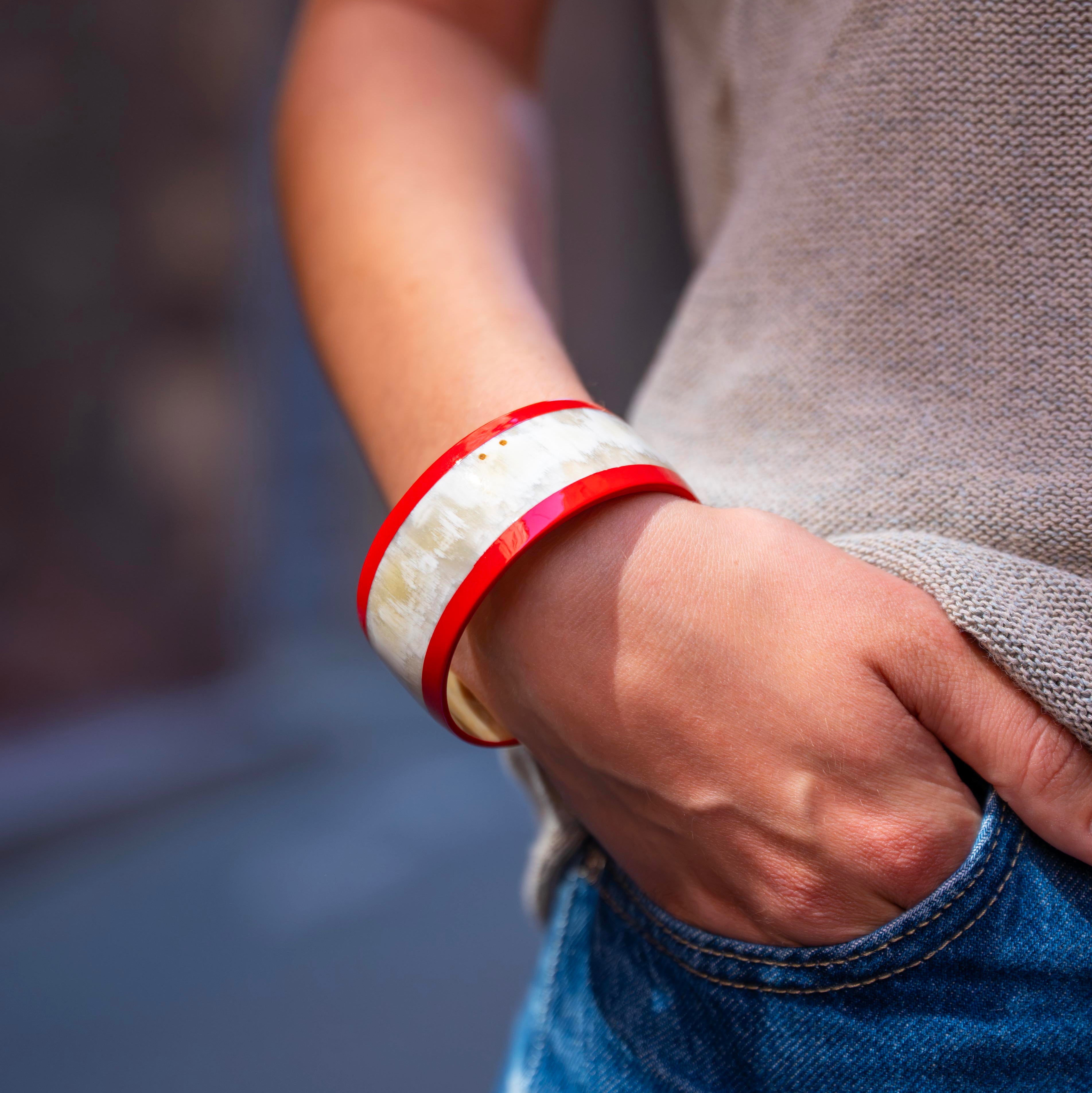 Bracelet BALTHAZAR - Rouge