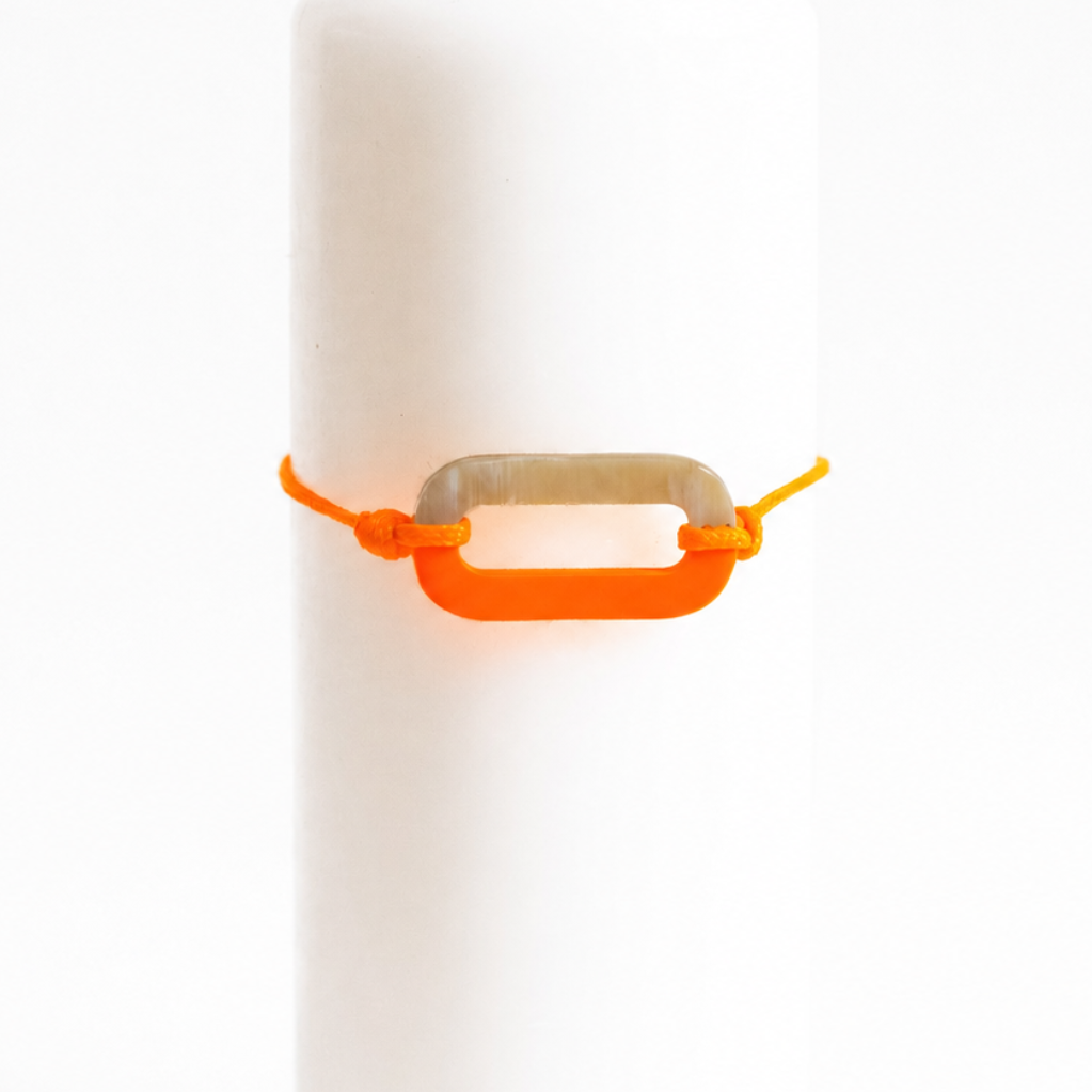 Maillon MADELEINE Orange Fluo
