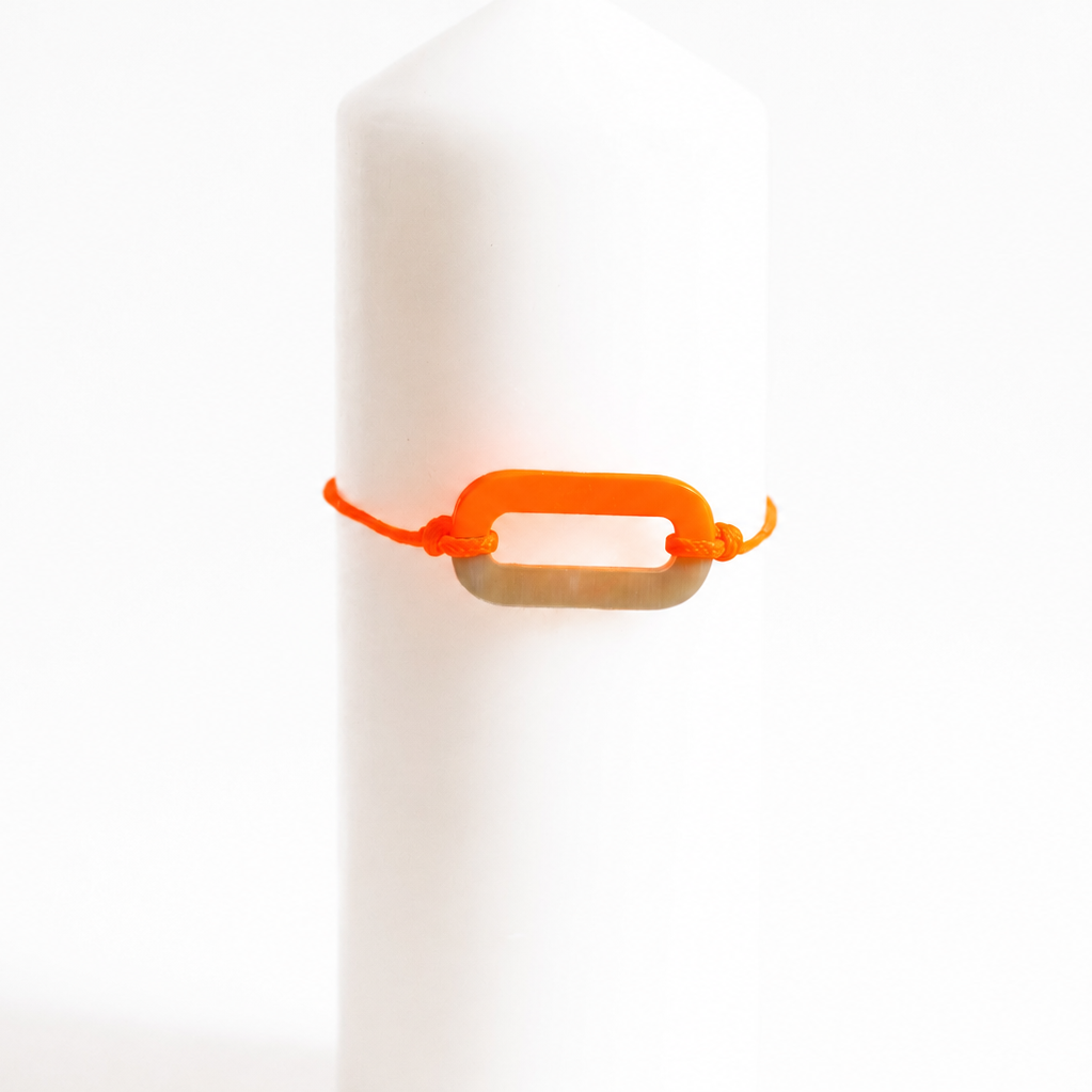 Maillon MADELEINE Orange Fluo