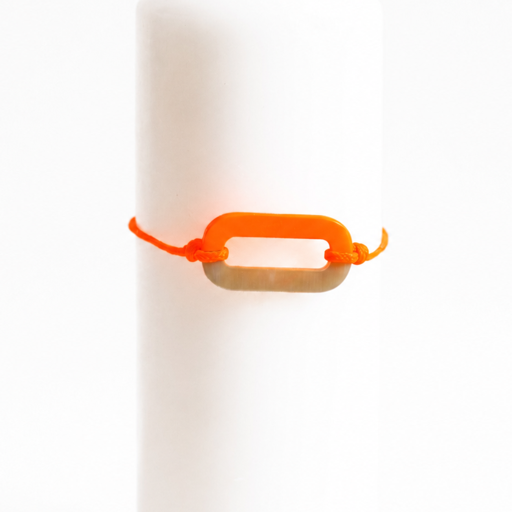 Maillon MADELEINE Orange Fluo
