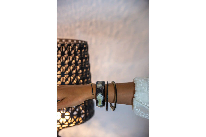 Bracelet BARNABÉ Corne Brune