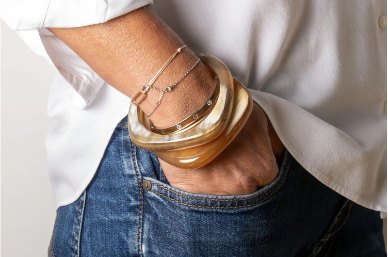 Bracelet BLAKE Corne Claire