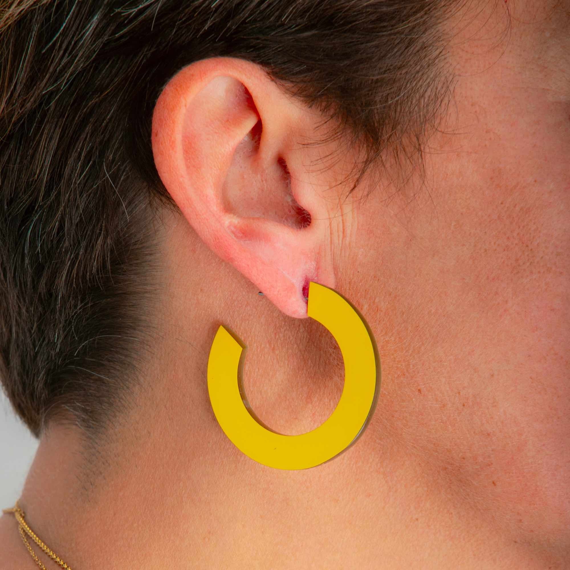 Créoles CÉLINE Jaune