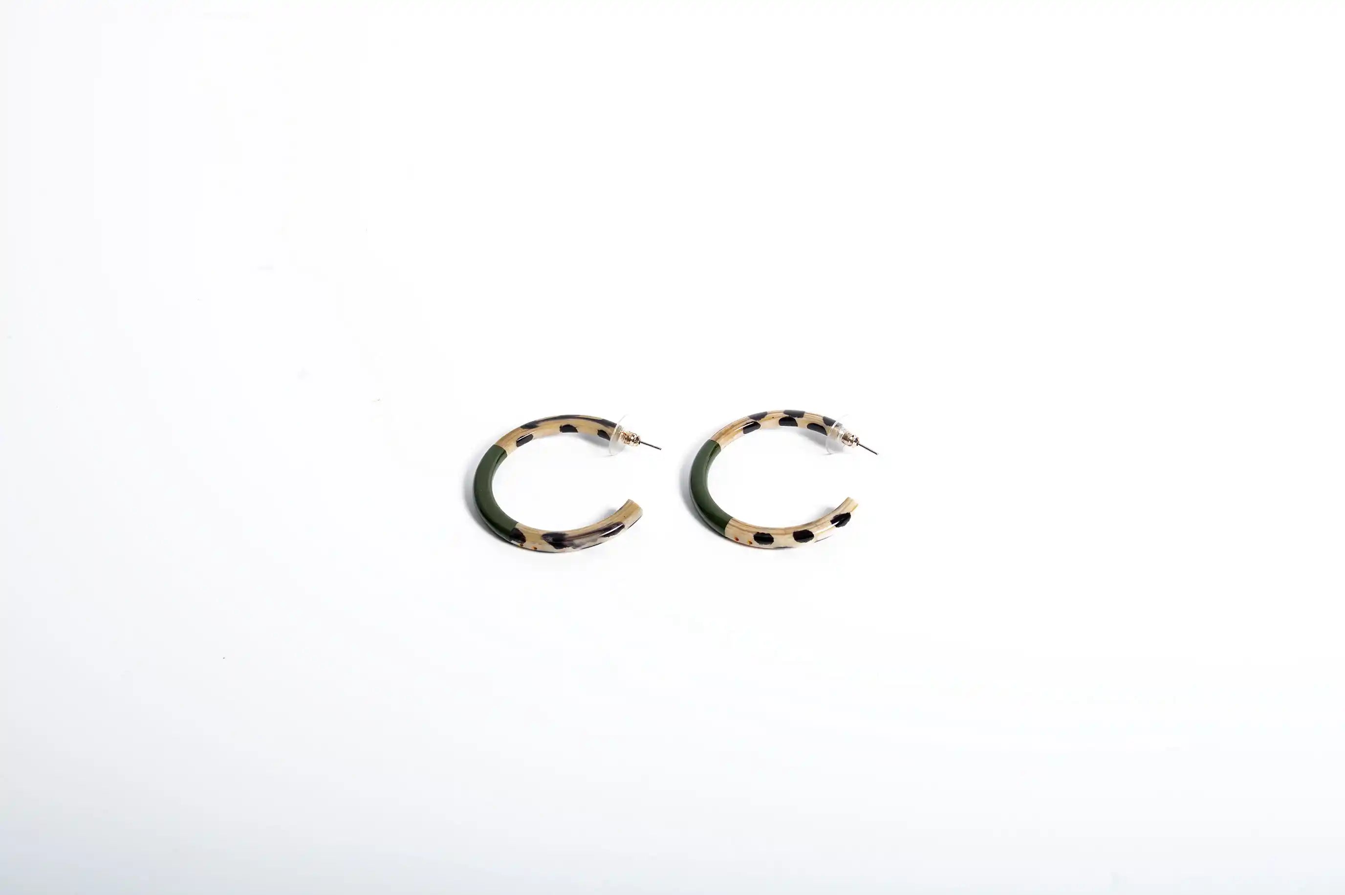 Créoles KATHLEEN Léopard & Kaki