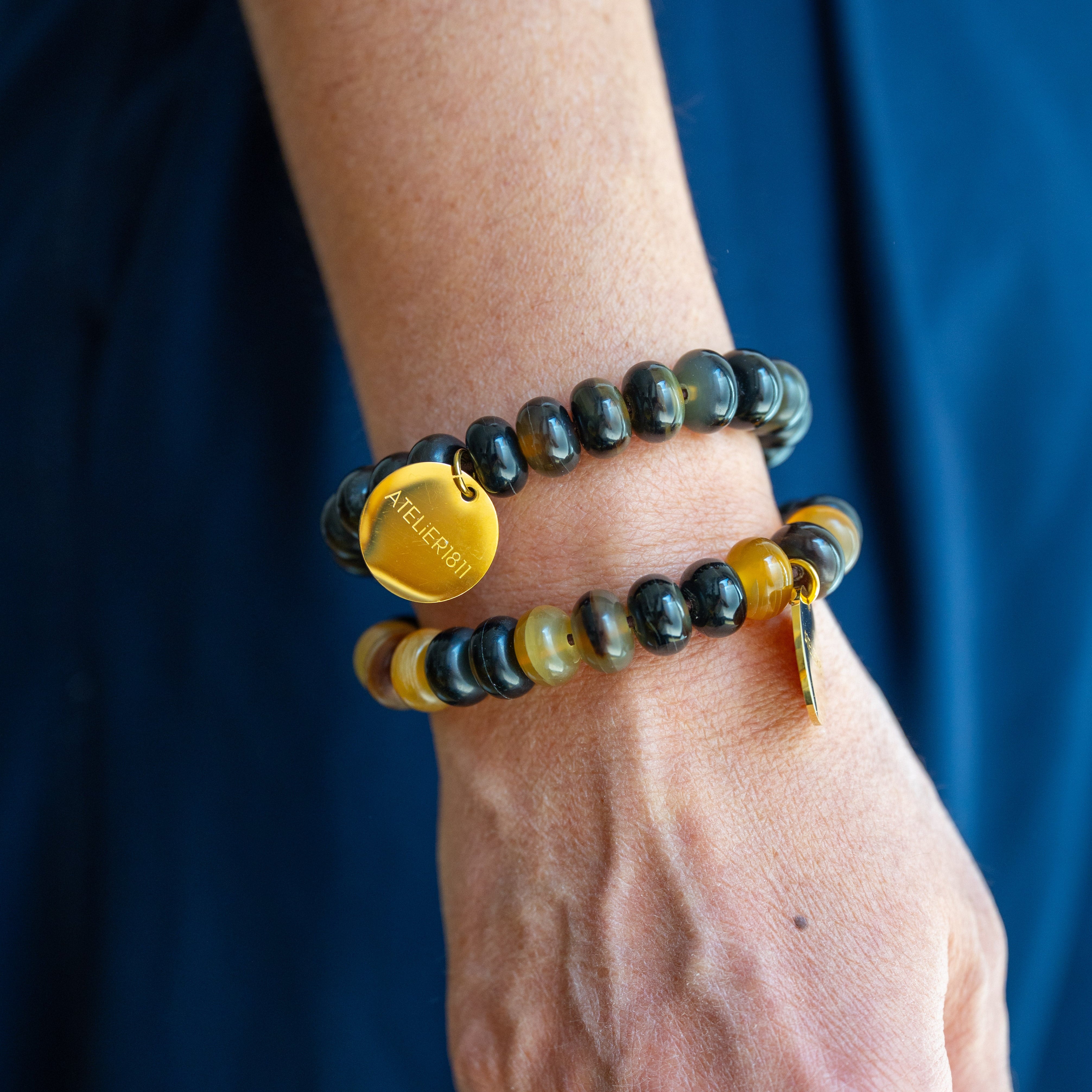 Bracelet SUZANNE Corne Mixte