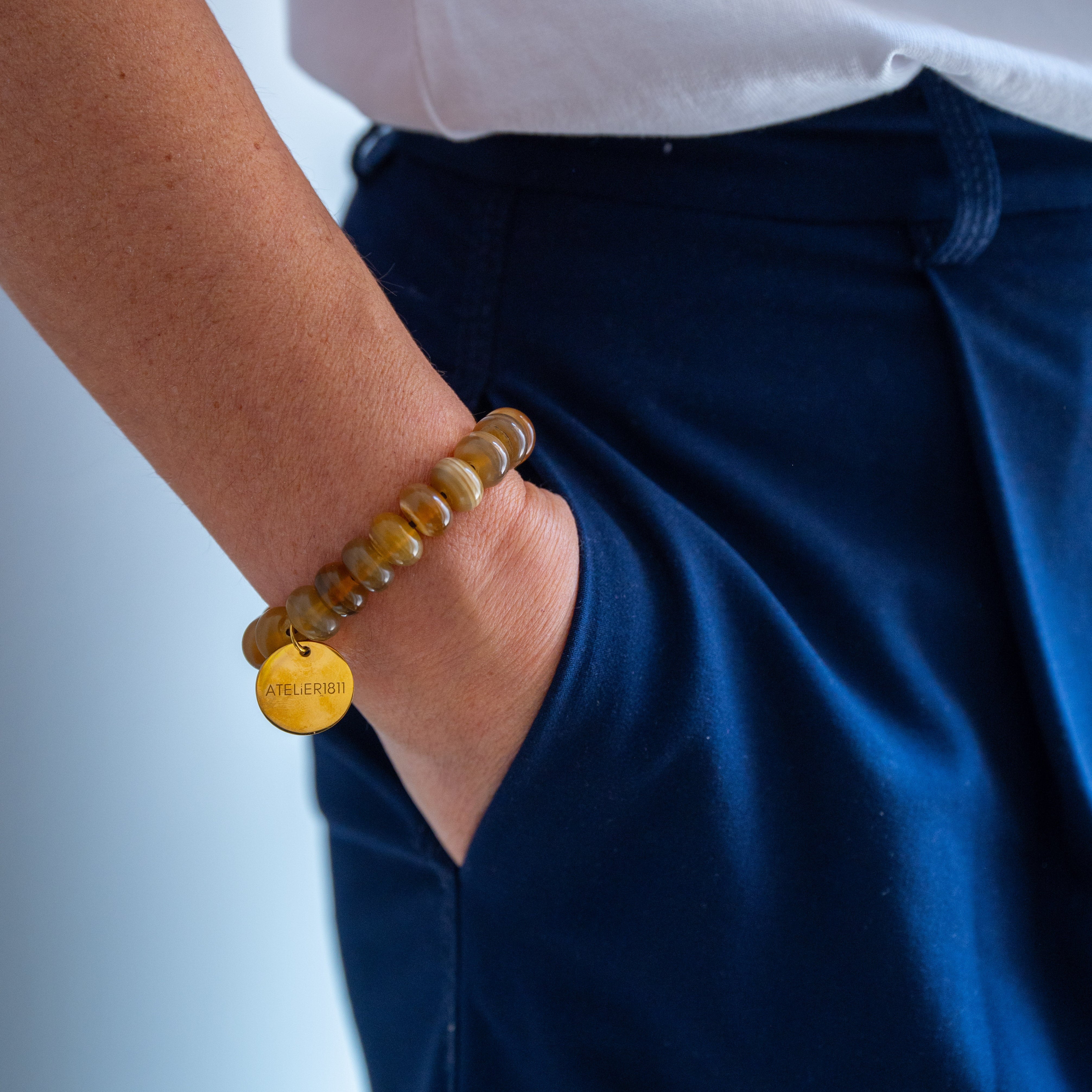 Bracelet SUZANNE Corne Claire