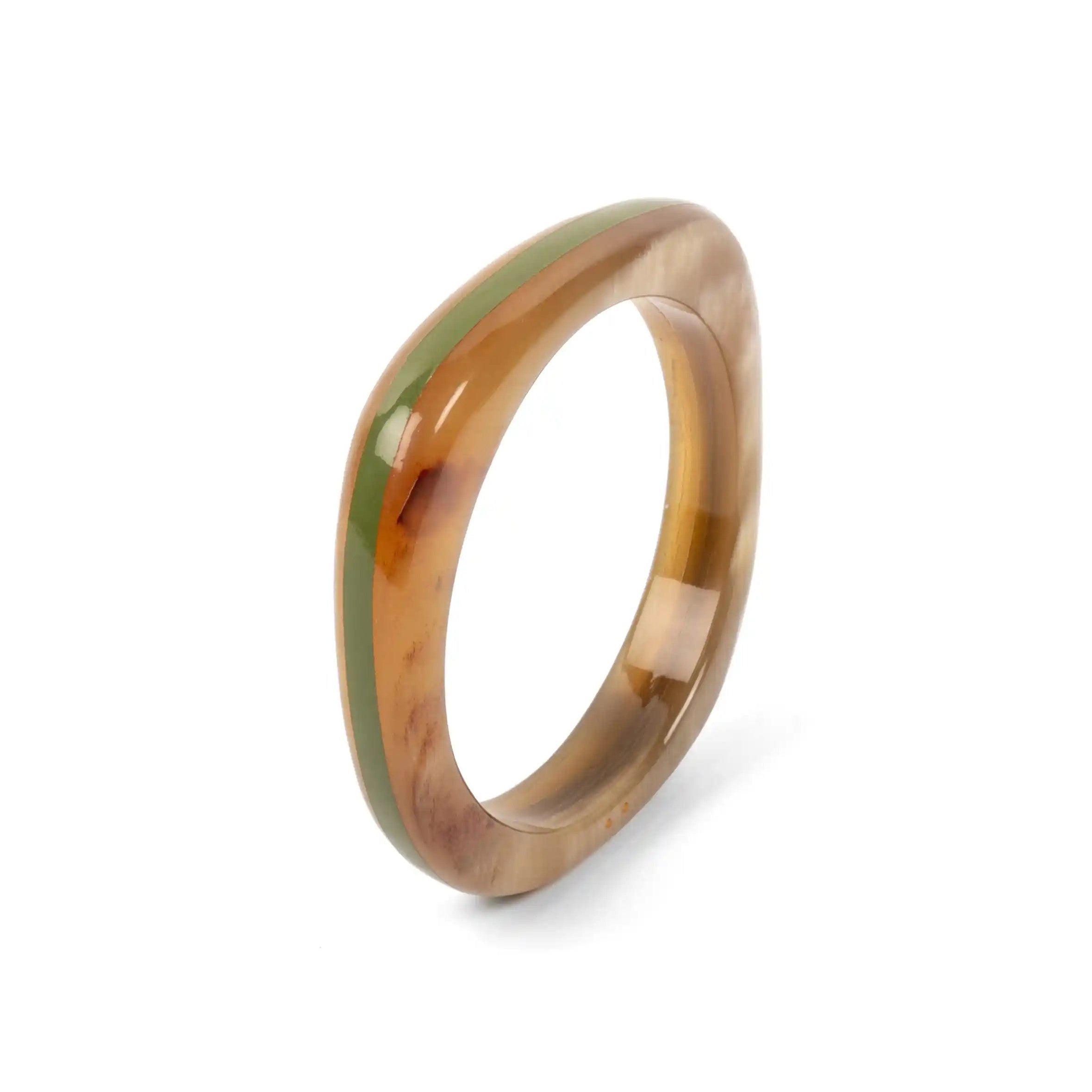 ATELIER1811 Bracelet Basile Kaki 