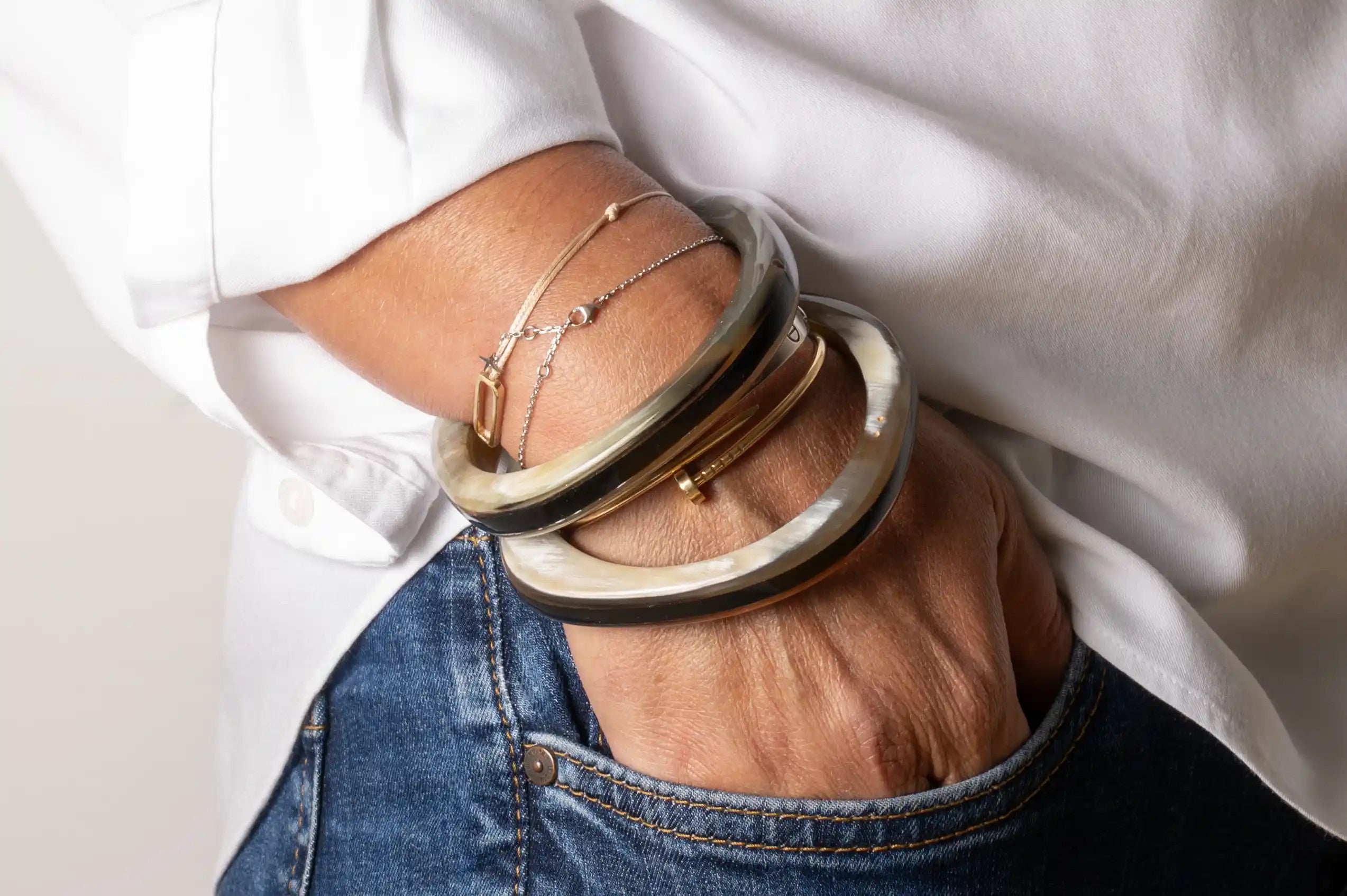 ATELIER1811 Bracelets Basile Noir 