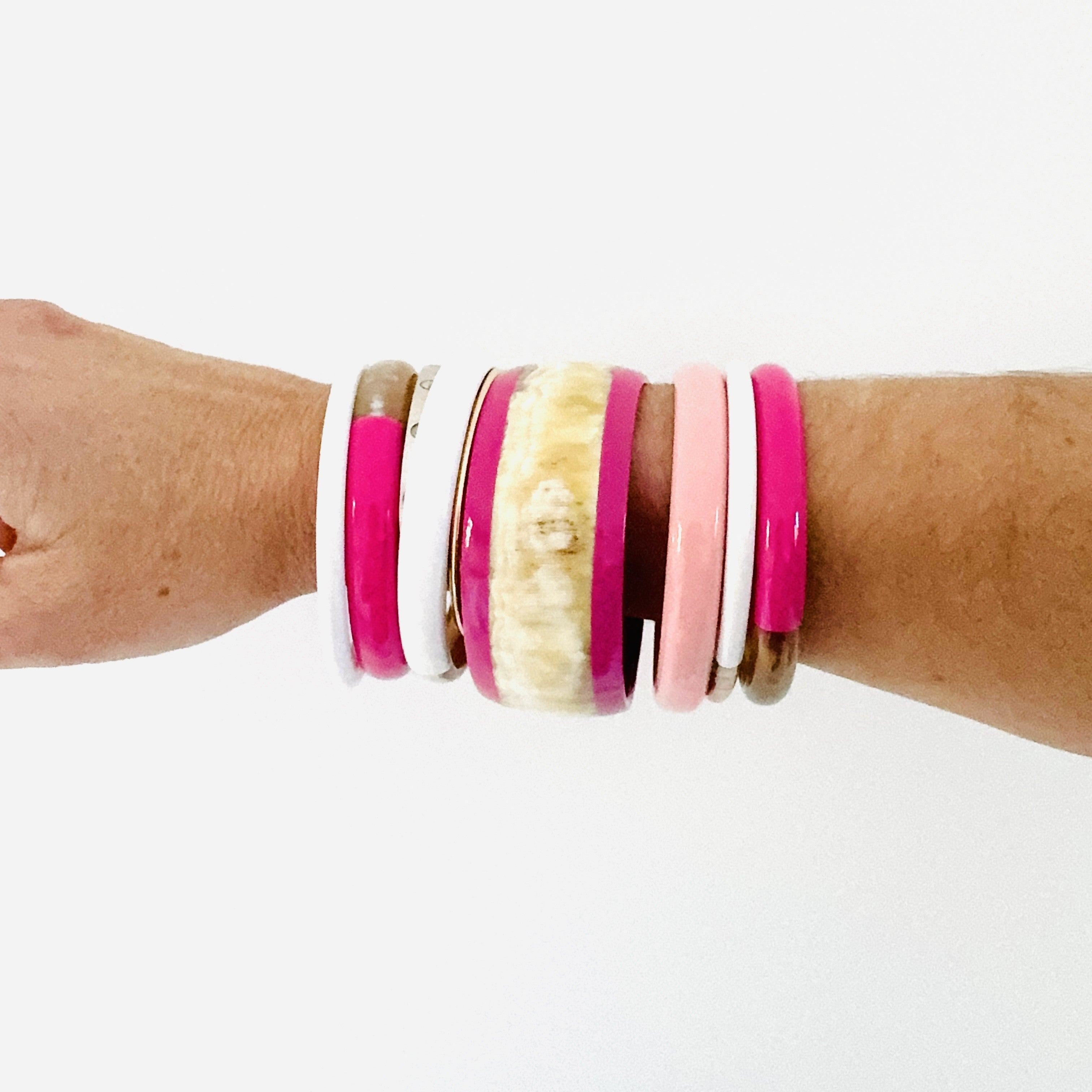 ATELIER1811 Combo Joncs joe Blanc Billy Rose & Chamallow Balthazar Bougainvillier 