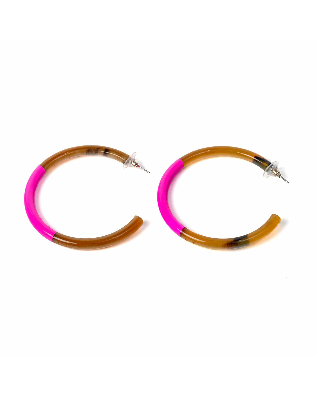 ATELIER1811 Créoles Kathleen Rose Fluo 