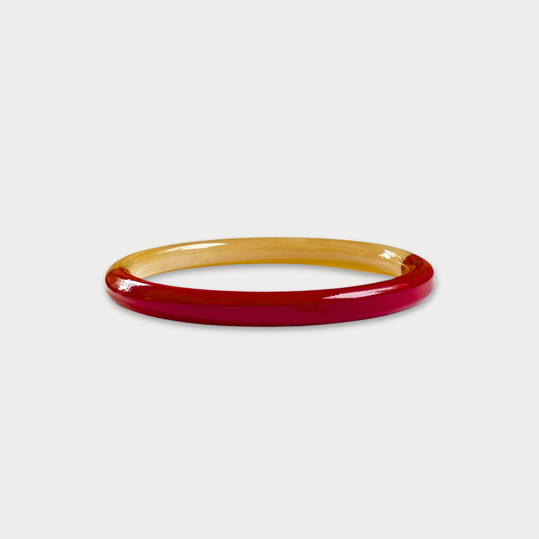 ATELIER1811 Jonc Big Bangle Rouge 
