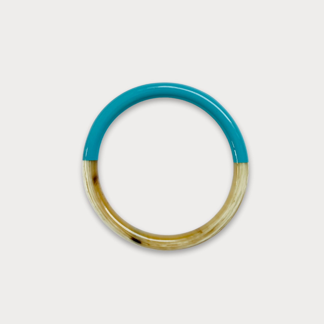 ATELIER1811 Jonc Big Bangle Turquoise 