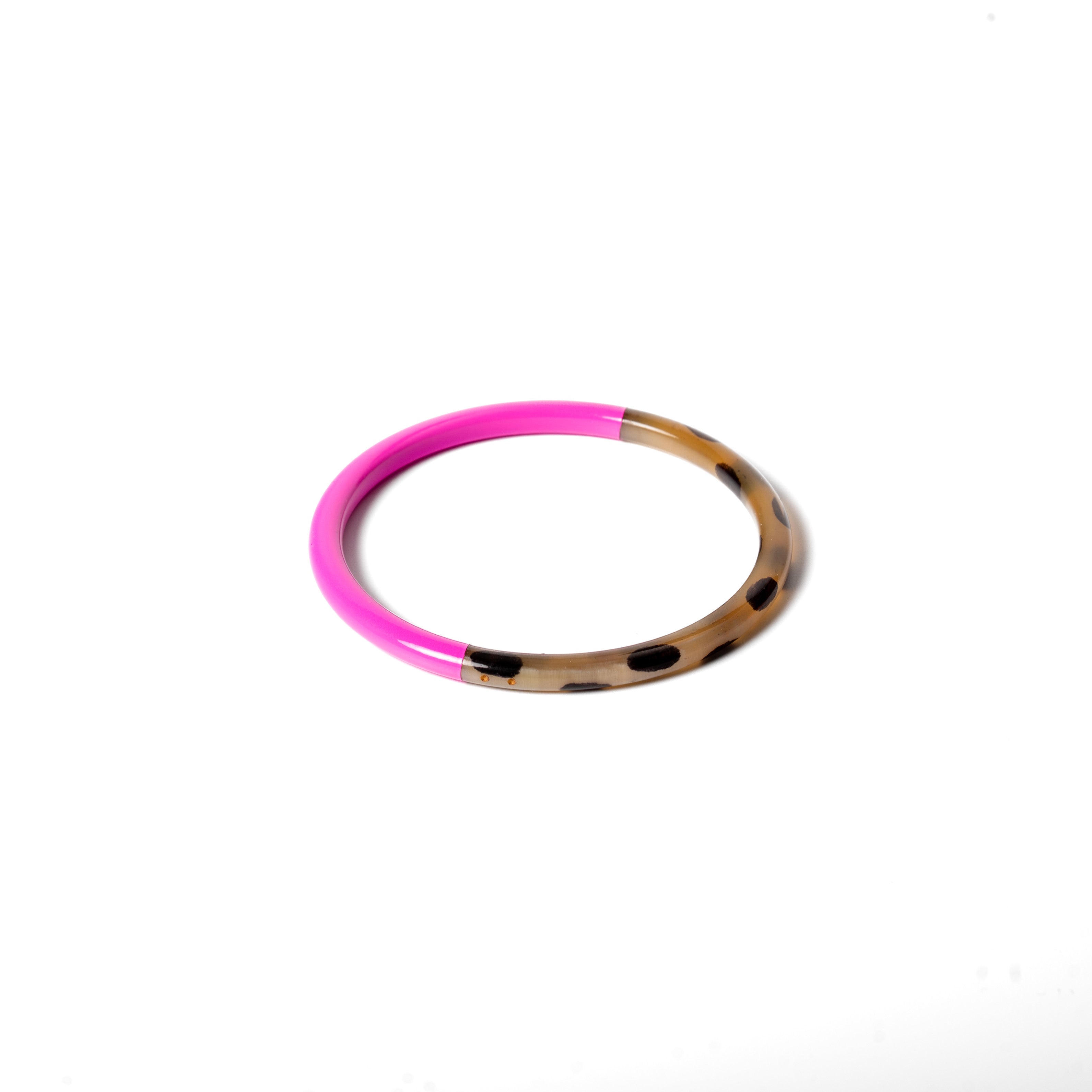 ATELIER1811 Jonc Joe Léopard & rose 