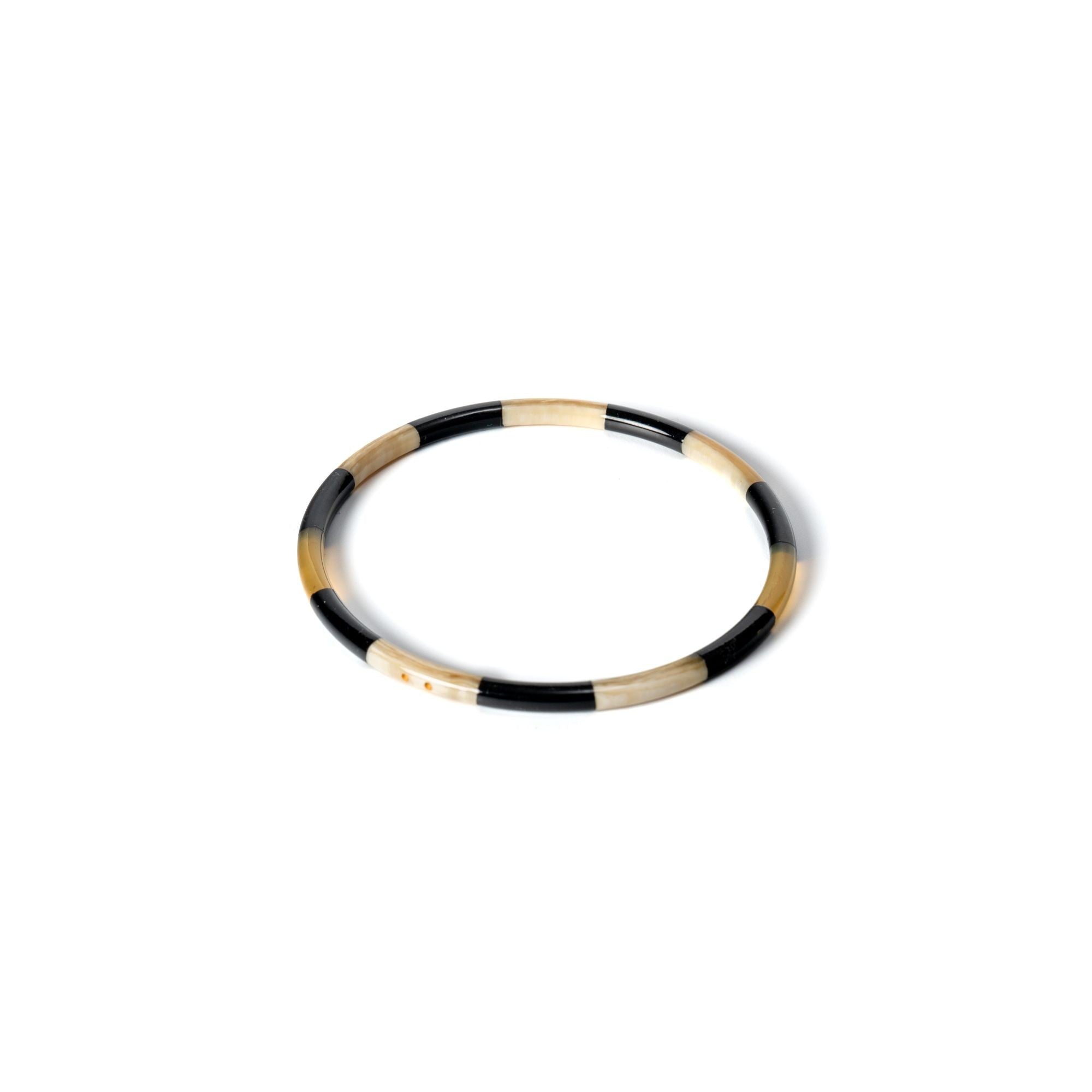 ATELIER1811  Jonc Joe Rayé Noir