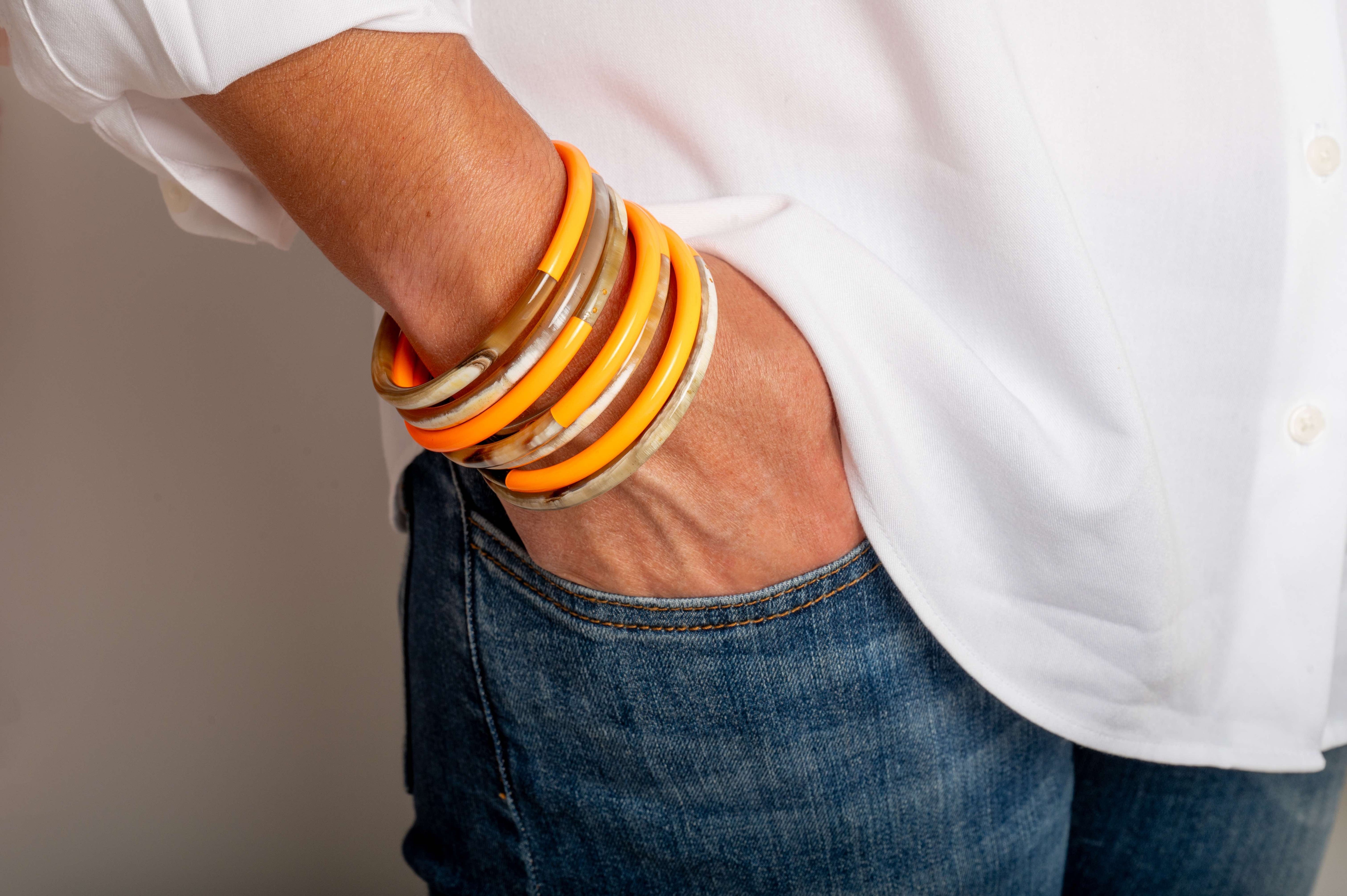 ATELIER1811  Joncs Joe Orange Fluo