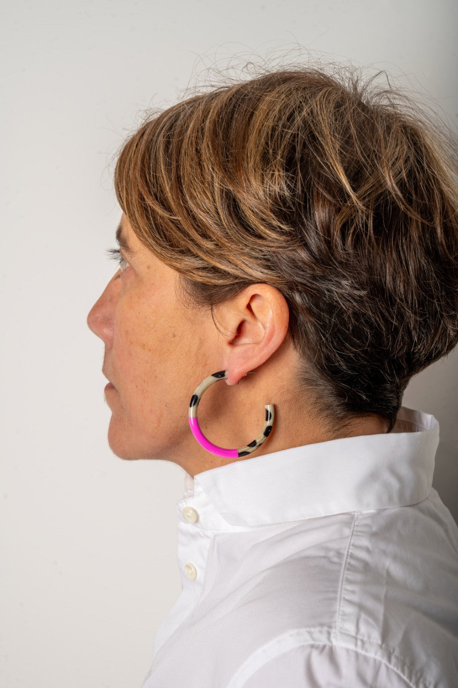 ATELIER1811 créoles Kathleen Léopard & Rose 