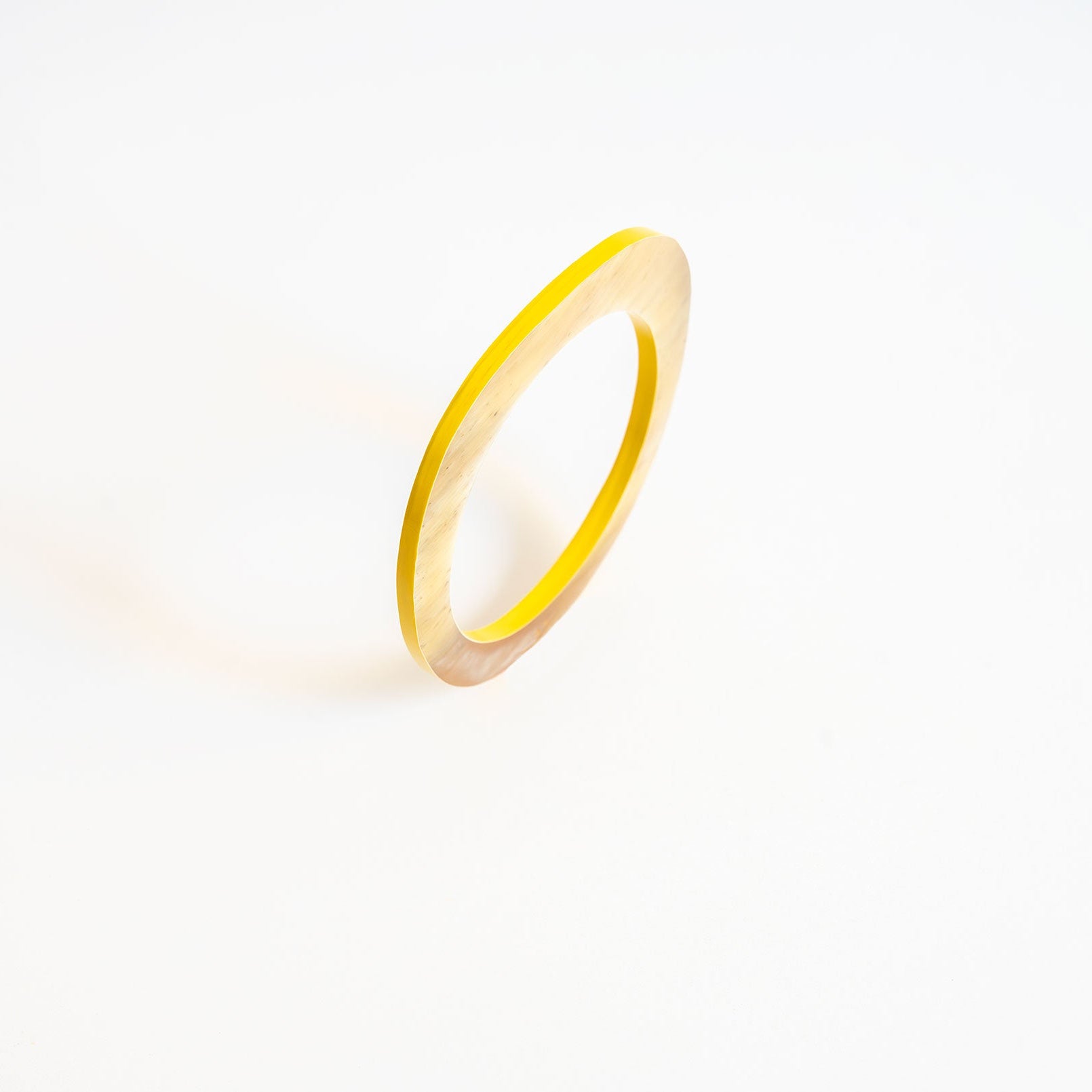 Bracelet BEN tranche Jaune Fluo