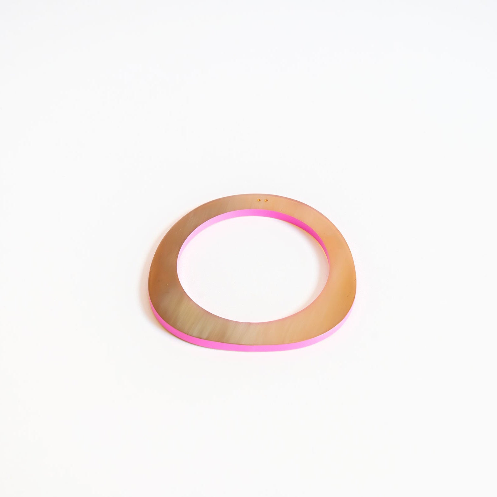 Bracelet BEN tranche Rose Fluo