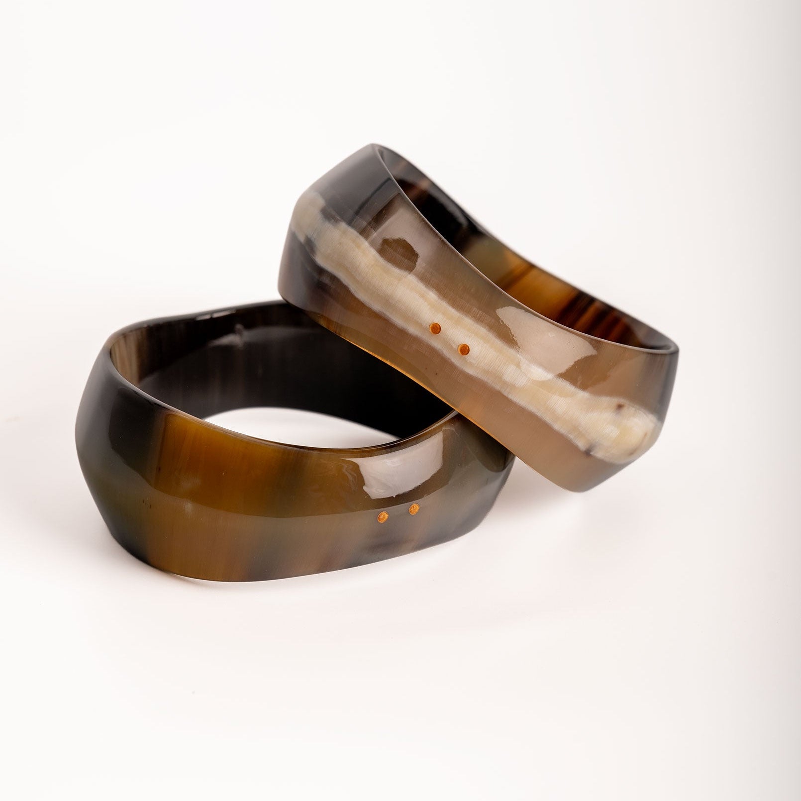 Bracelet BORIS Corne Brune