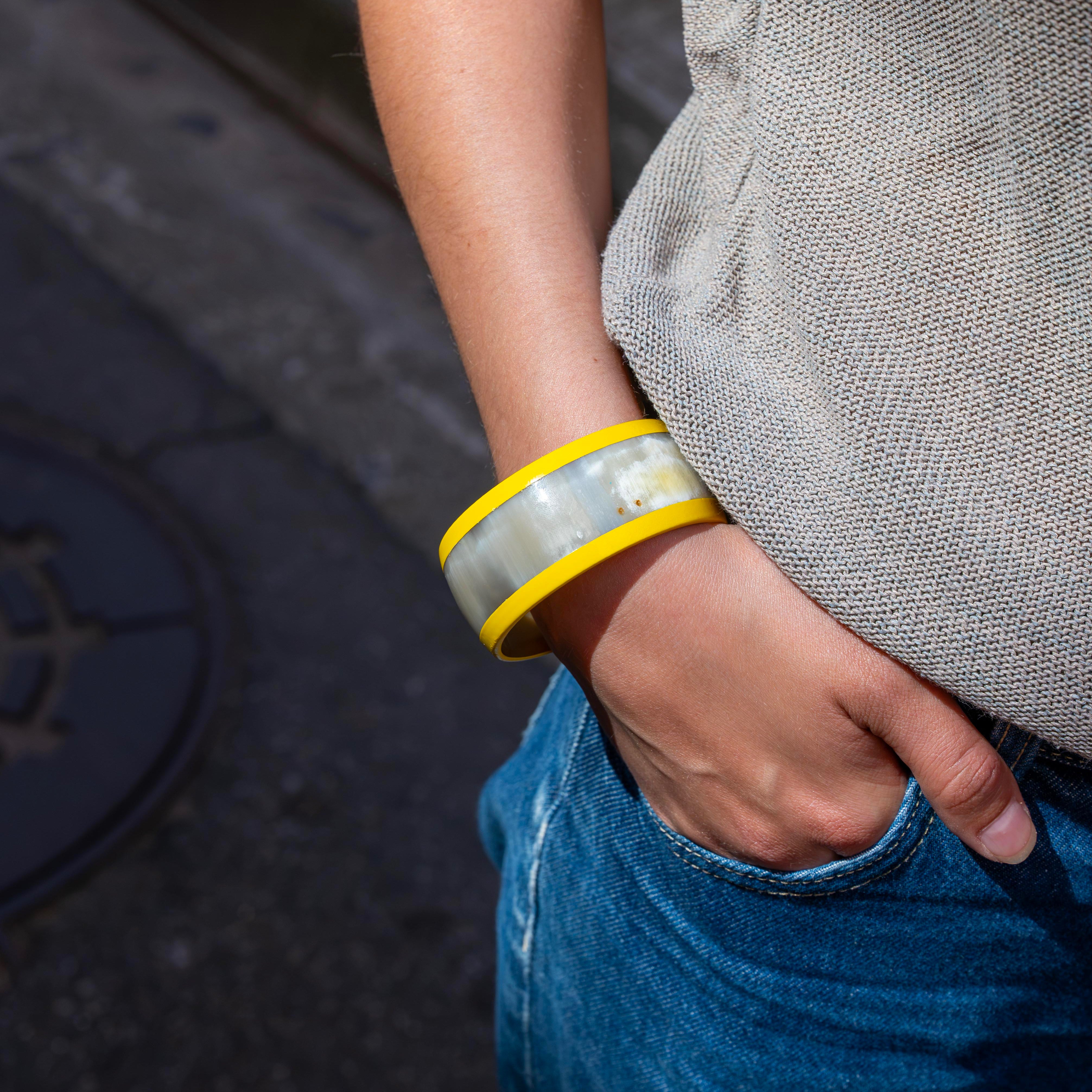 Bracelet BALTHAZAR - Jaune
