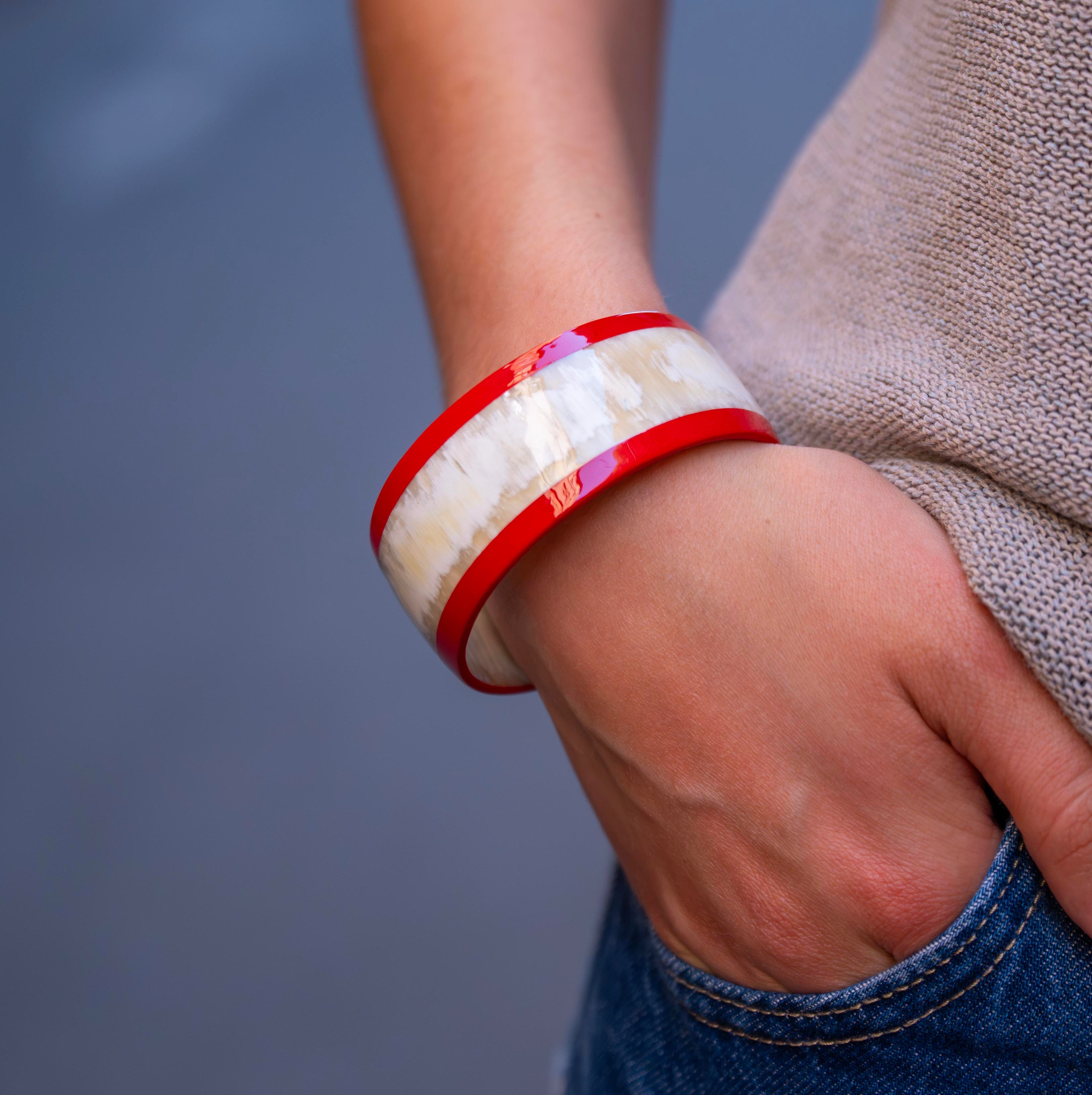 Bracelet BALTHAZAR - Rouge