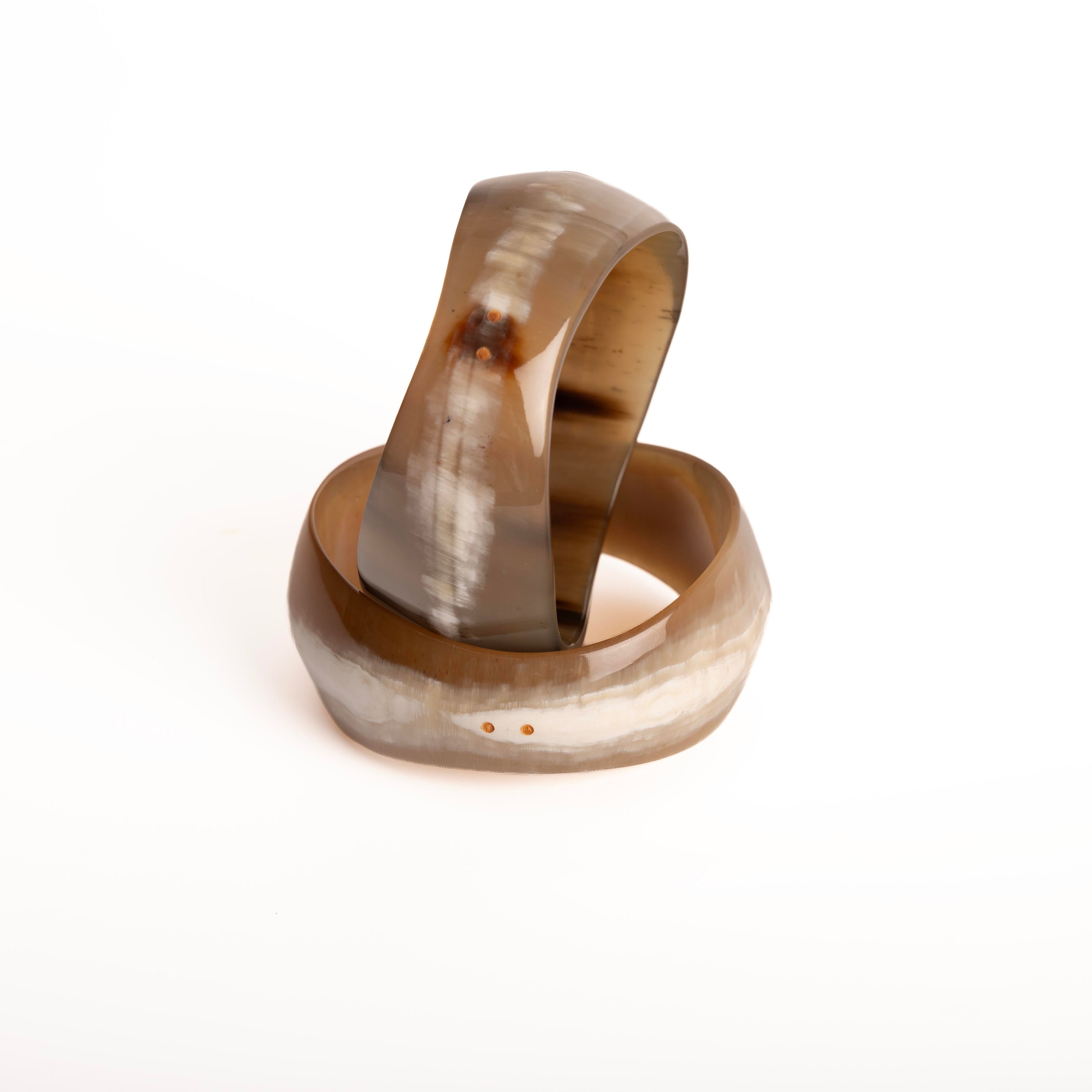 Bracelet BORIS Corne Claire